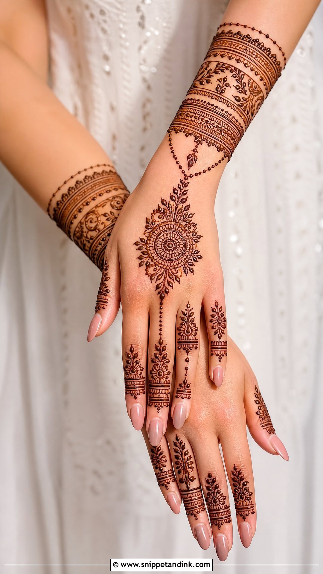 Bracelet Bridal Mehendi - Snippet and Ink - 30 Mehendi Looks for Bride