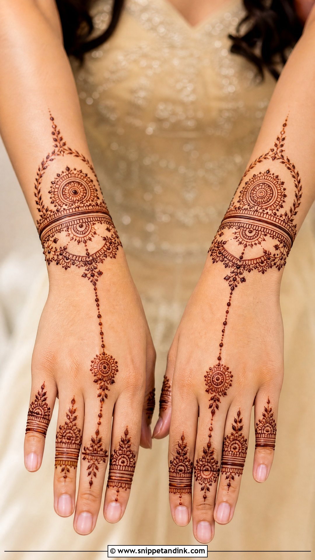 Bracelet Bridal Mehndi Design - Snippet and Ink - 20 Bridal Mehndi Designs Brides