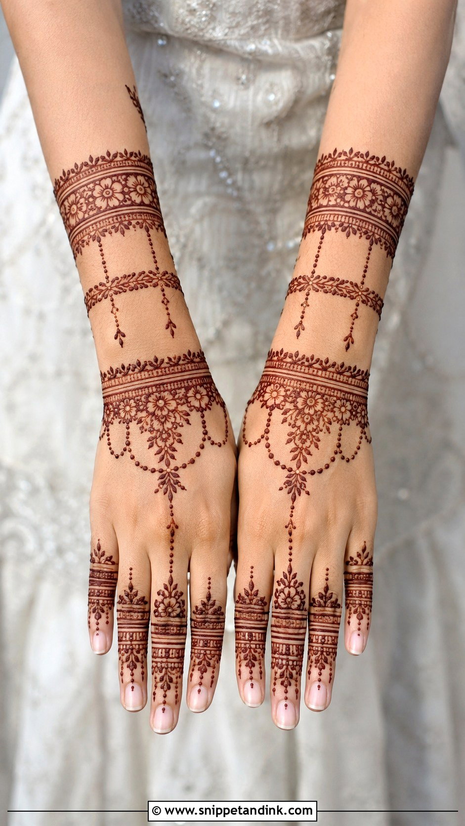 Bracelet Bridal Mehndi Design - Snippet and Ink - 30 Latest Unique Bridal Mehndi Designs
