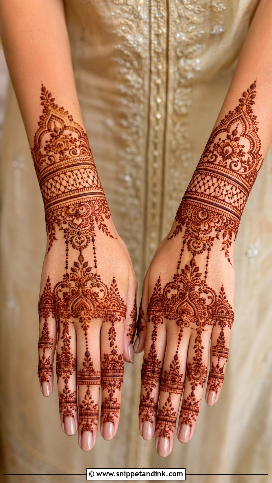 Bracelet Bridal Mehndi Design - Snippet and Ink - 35 Latest Bridal Mehndi Designs Weddings