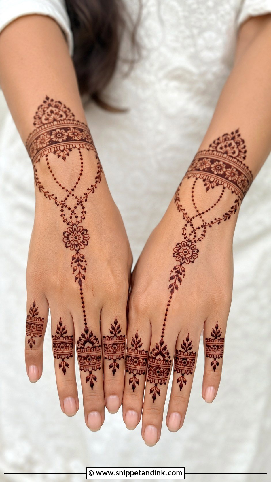 Bracelet Bridal Mehndi Design - Snippet and Ink - 35 New Bridal Mehndi Designs
