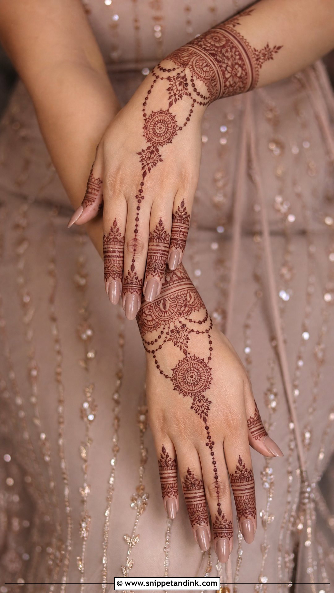 Bracelet Bridal Mehndi Design - Snippet and Ink - 20 Bridal Unique Mehndi Design Ideas