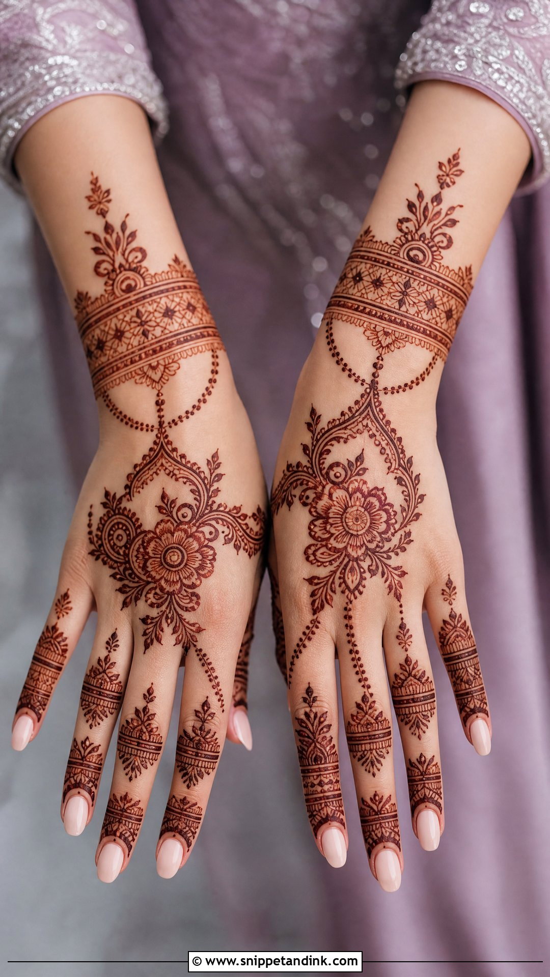 Bracelet Bridal Mehndi Design - Snippet and Ink - 25 Bridal Hand Mandhi Mehndi Design Ideas