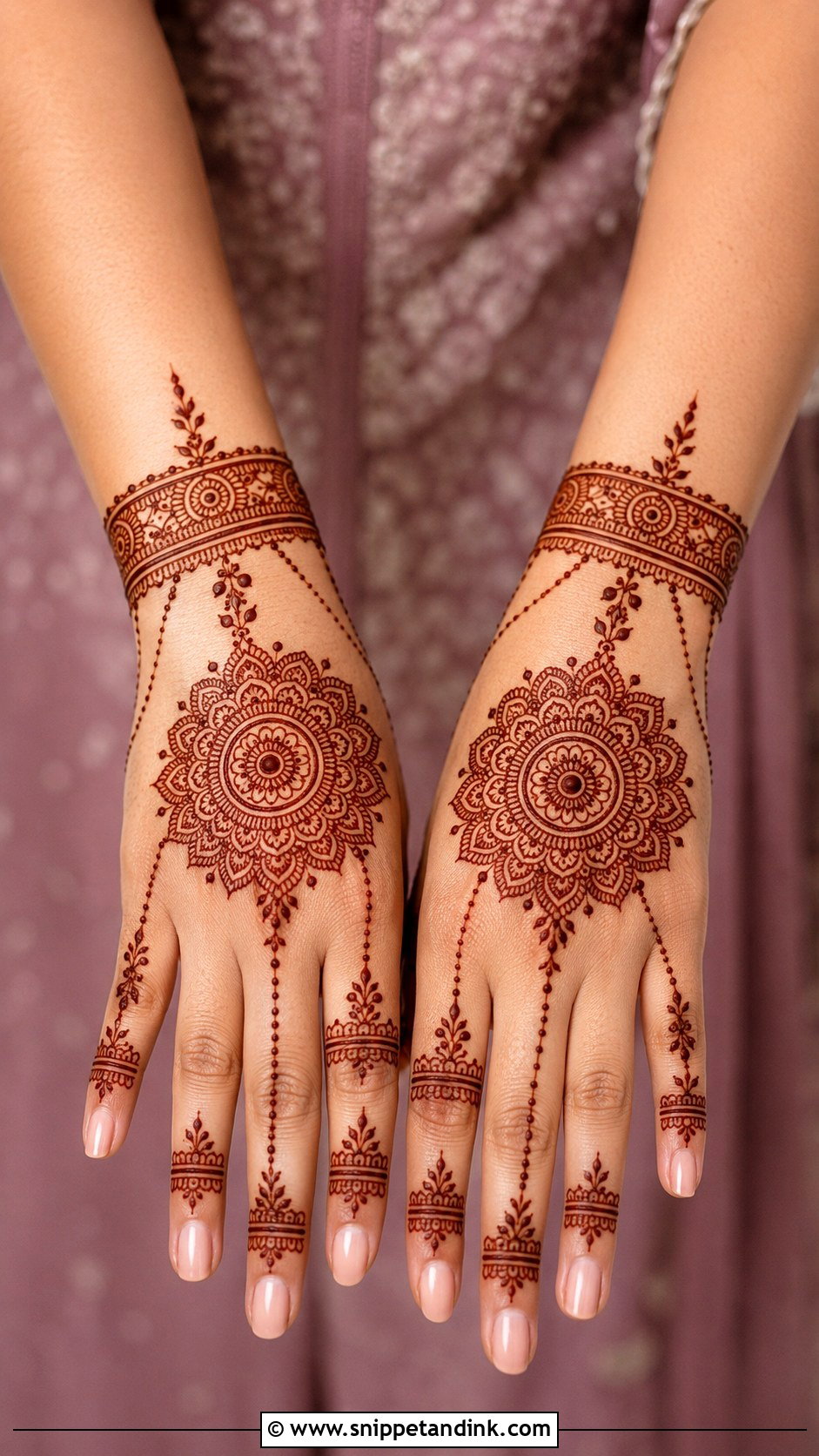 Bracelet Mandala Mehndi Design - Snippet and Ink - 35 Mandala Mehndi Design Ideas
