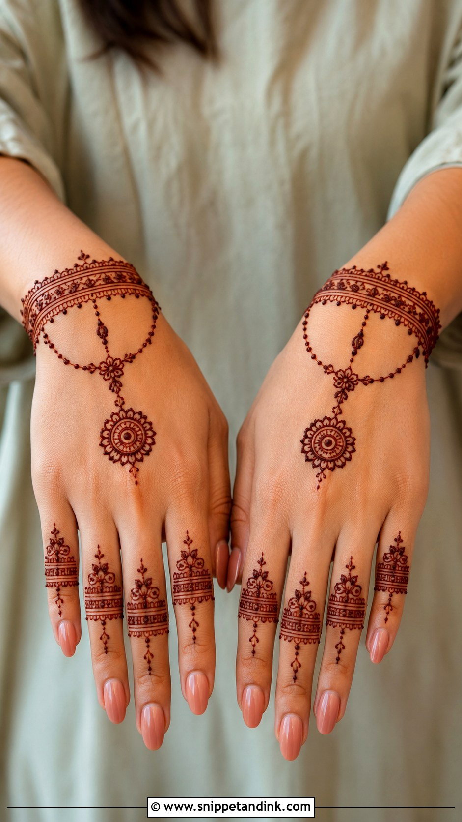 Bracelet Mehndi Design - Snippet and Ink - 30 Elegant Mehndi Designs