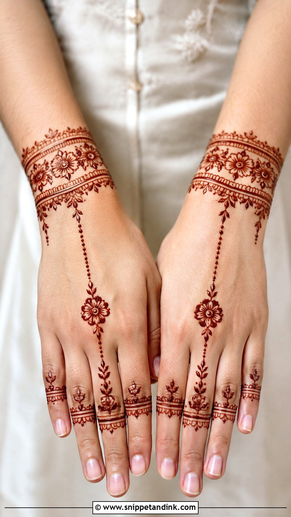 Bracelet Mehndi Design - Snippet and Ink - 35 Mehndi Design Pictures Ideas