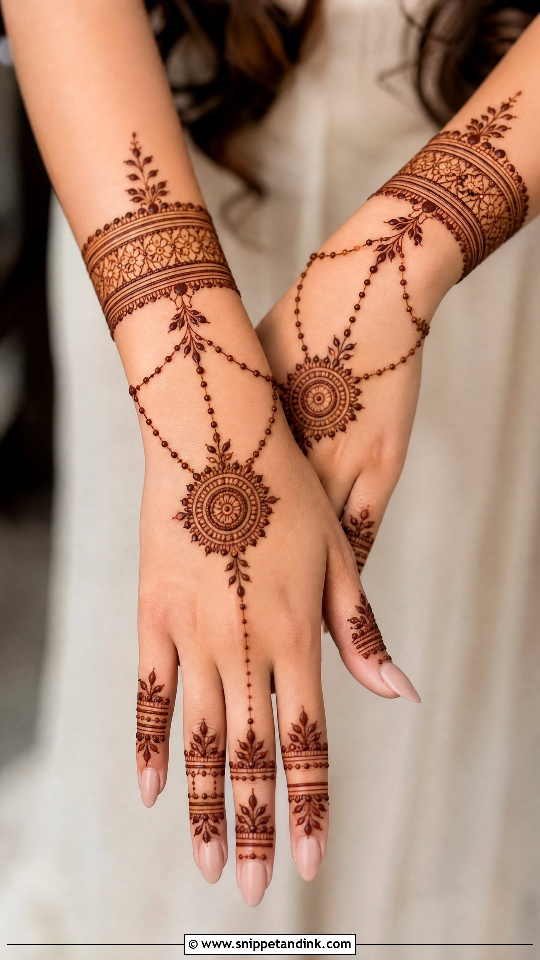 Bracelet Mehndi Design For Bridesmaid - Snippet and Ink - 20 Mehndi Design for Best Friend Wedding Ideas