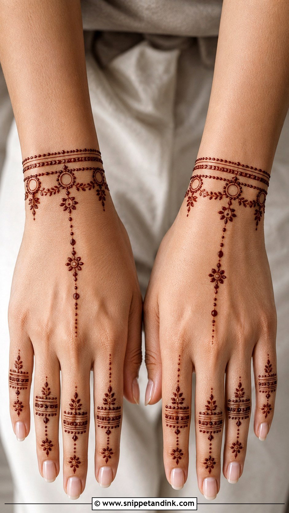 Bracelet Mehndi Design For Hands - Snippet and Ink - 35 Mehndi Designs for Hands