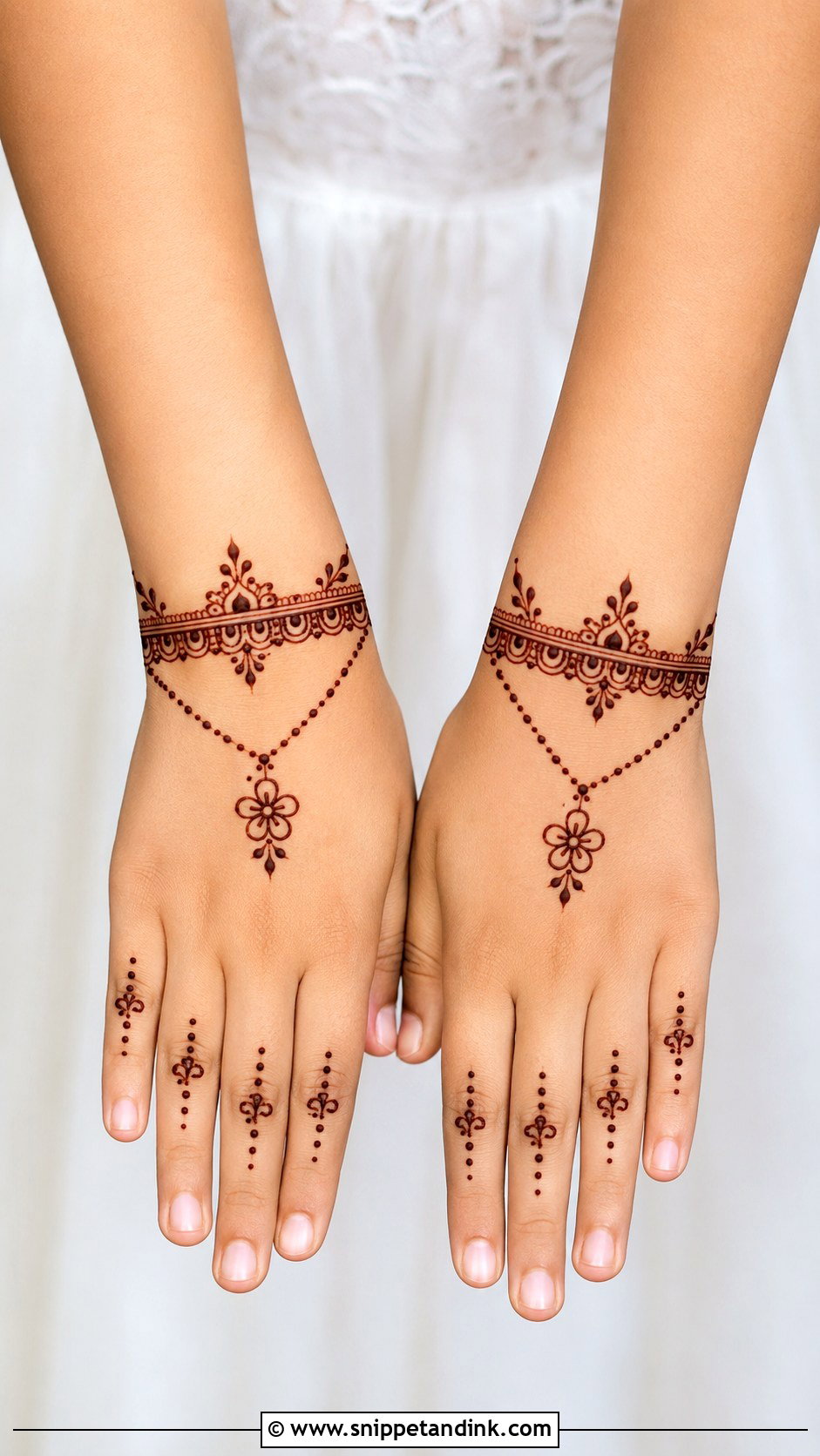 Bracelet Mehndi Design For Kids - Snippet and Ink - 30 Cute Mehndi Designs for Kids