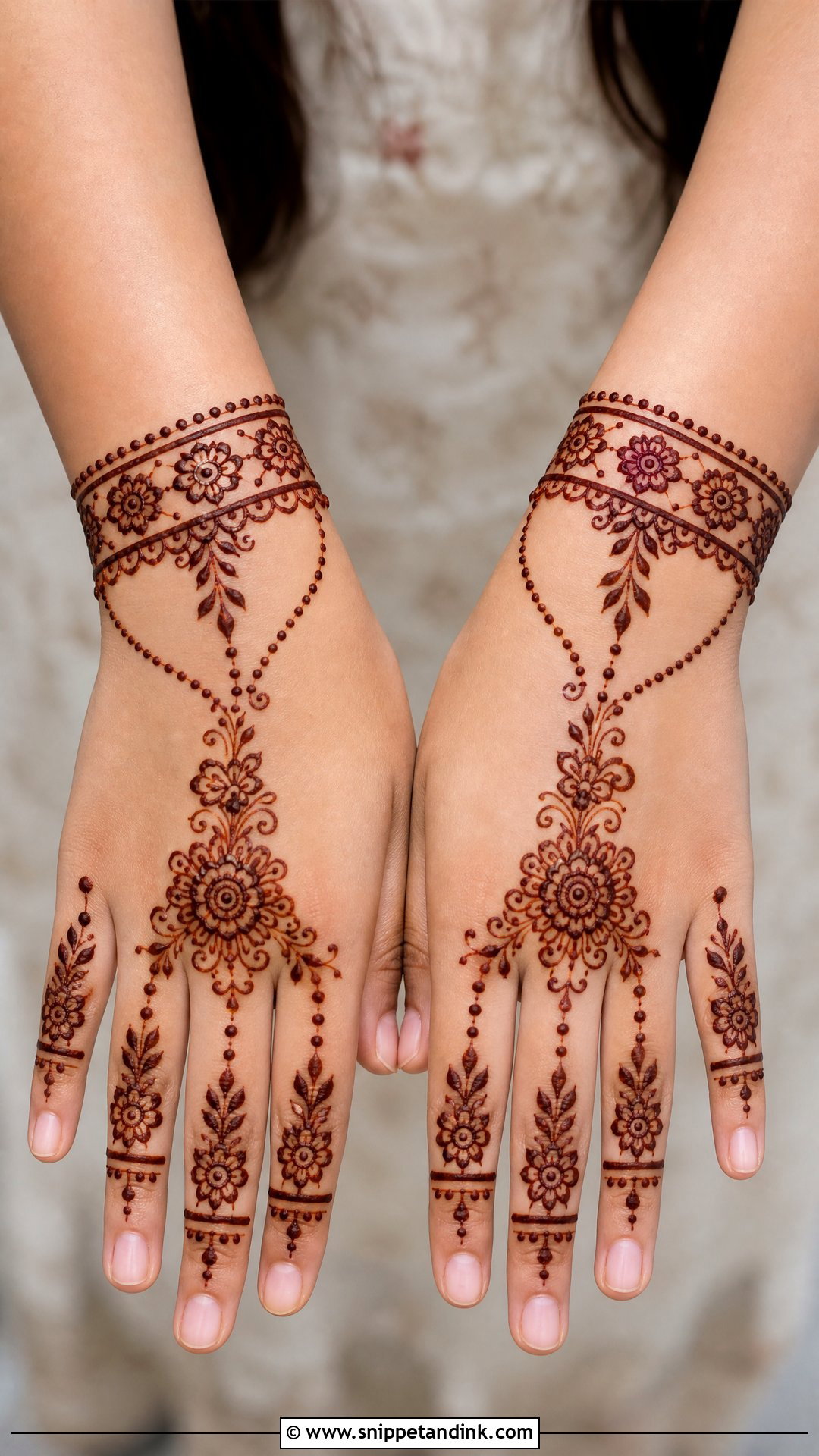 Bracelet Mehndi Design for Children - Snippet and Ink - 30 Mehndi Designs for Children