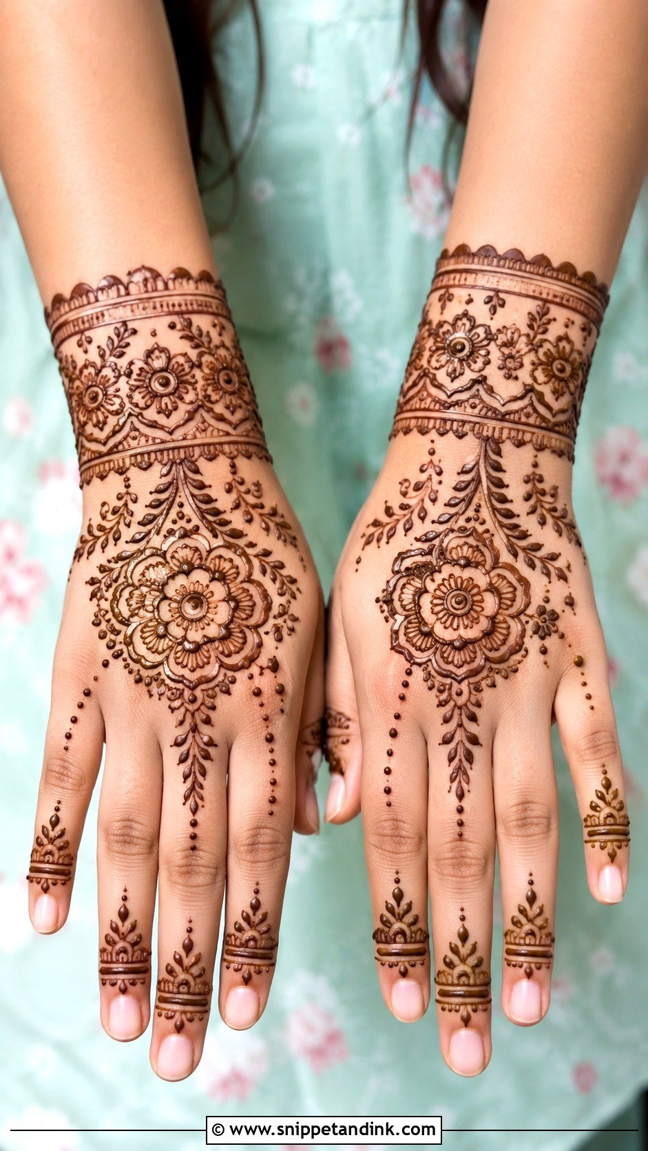 Bracelet Mehndi Design for Kids - Snippet and Ink - 35 Mehndi Designs for Kids