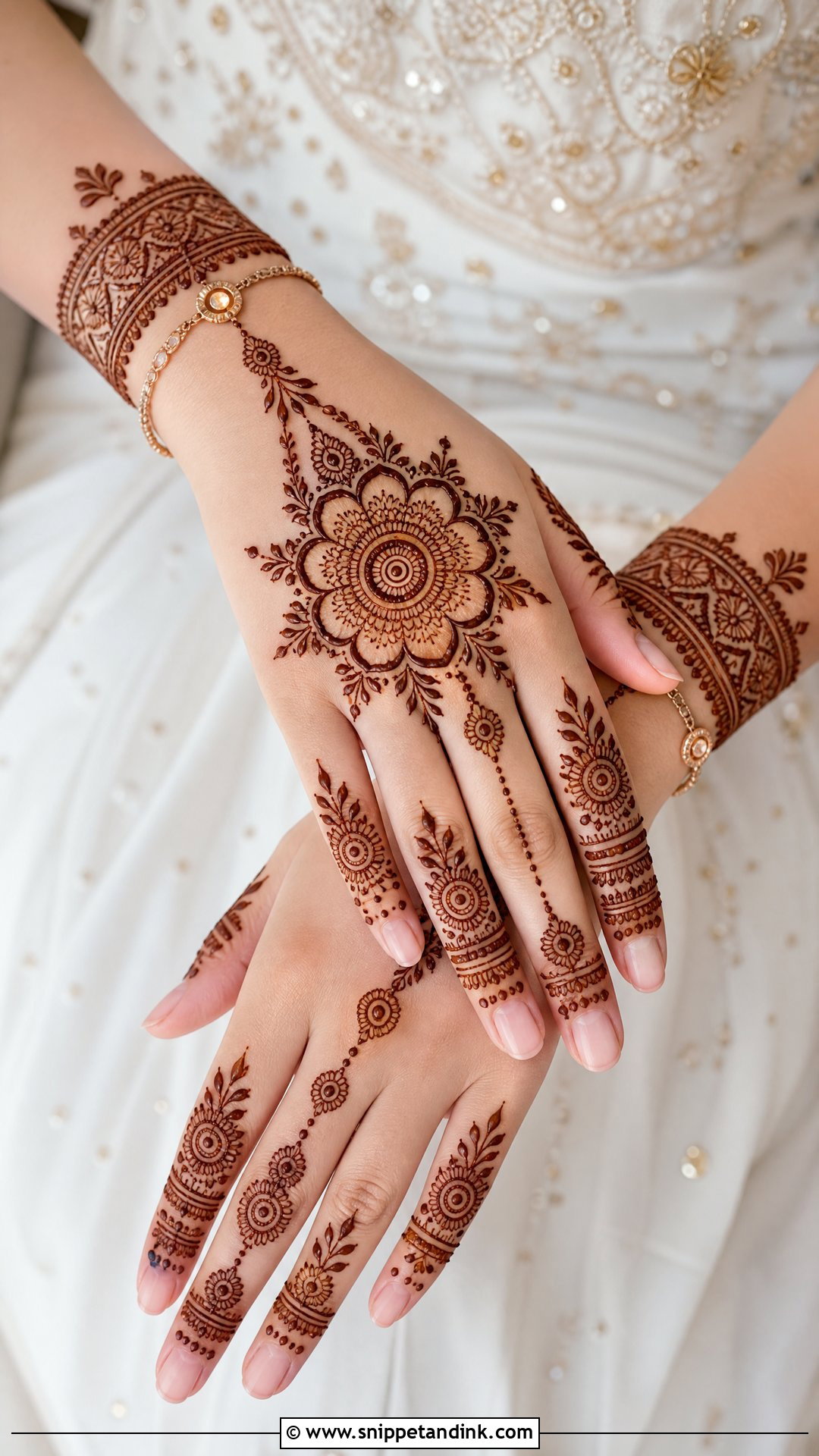Bracelet Mehndi Design for Sister Wedding - Snippet and Ink - 25 Mehndi Designs for Sisters Wedding