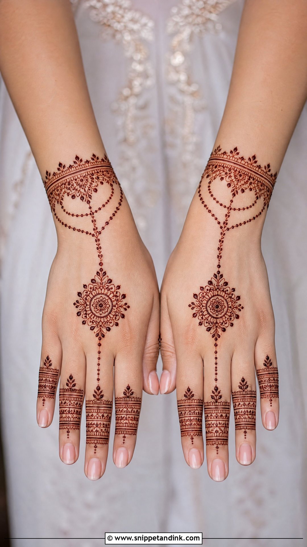 Bracelet Sister Wedding Mehndi Design - Snippet and Ink - 25 Sister Wedding Mehndi Design Ideas
