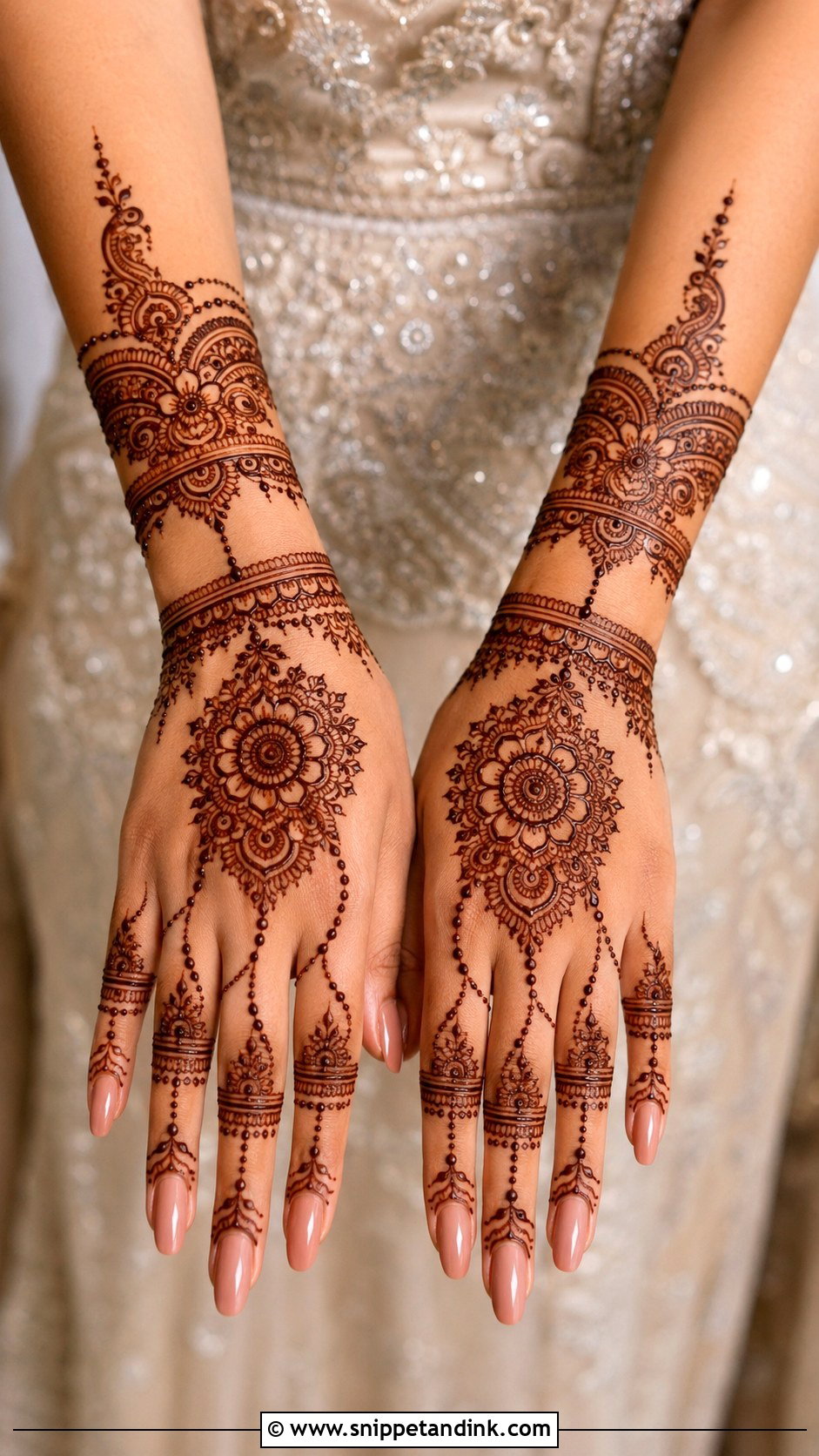 Bracelet Wedding Mehndi Design - Snippet and Ink - 35 Wedding Mehndi Designs