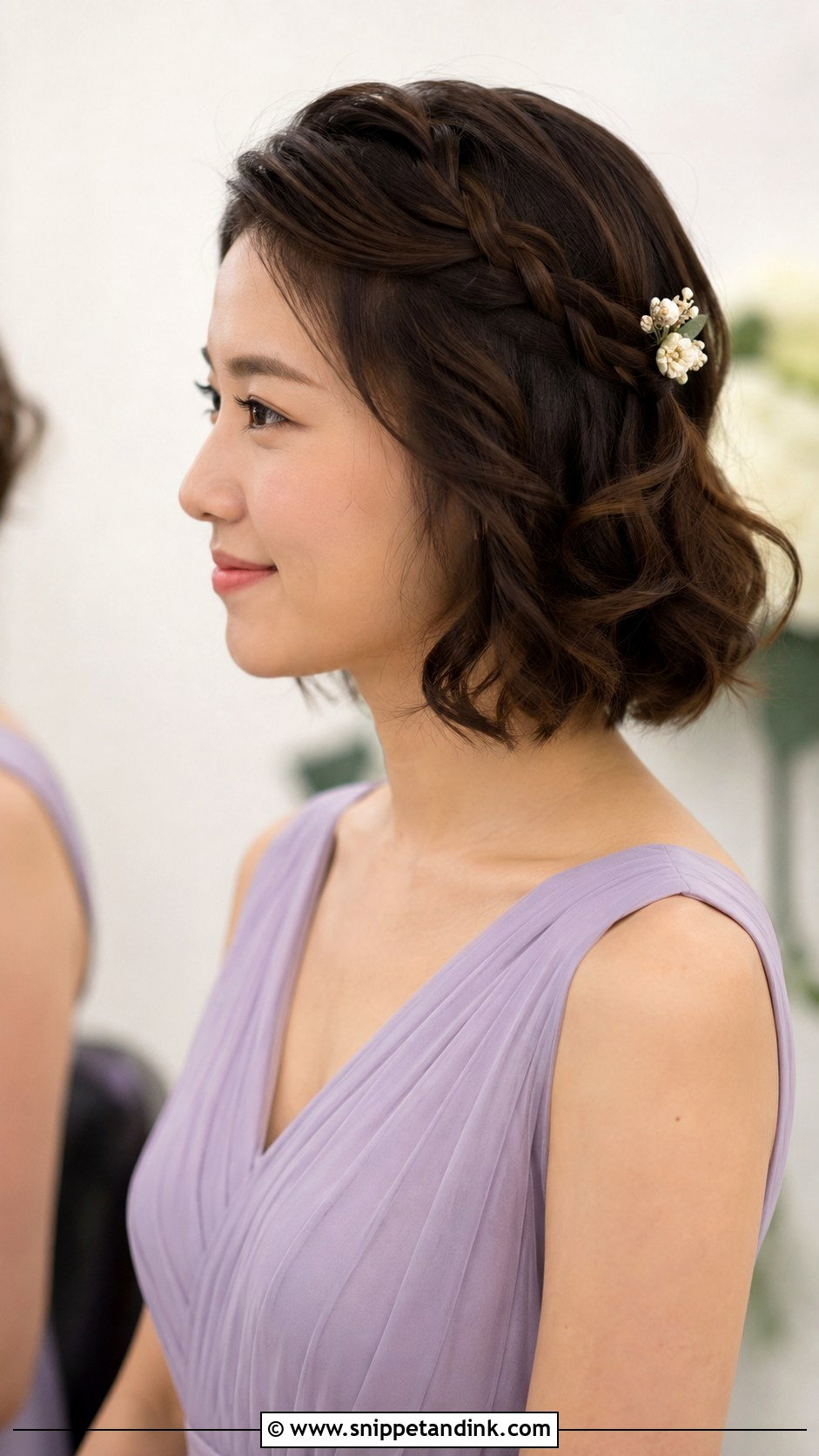 Braided Bob For Bridesmaid - Snippet and Ink - 20 Braid Hairstyles for Wedding Bridesmaid
