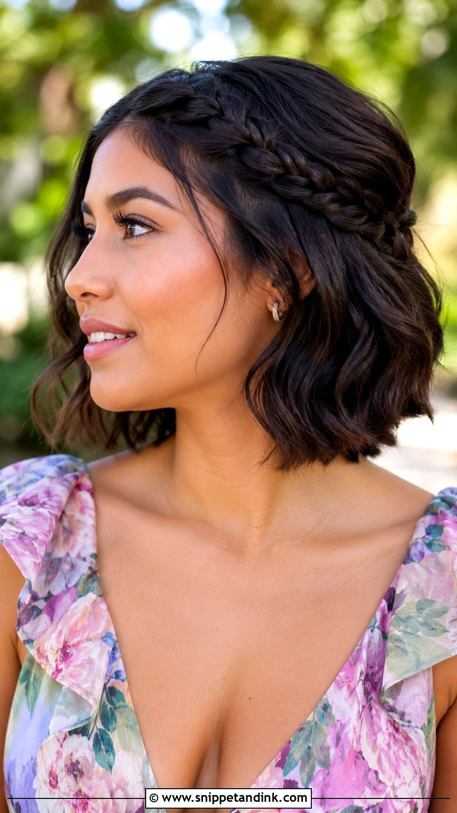 Braided Bob For Wedding Guest - Snippet and Ink - 15 Hair Styles for Short Hair Wedding Guest