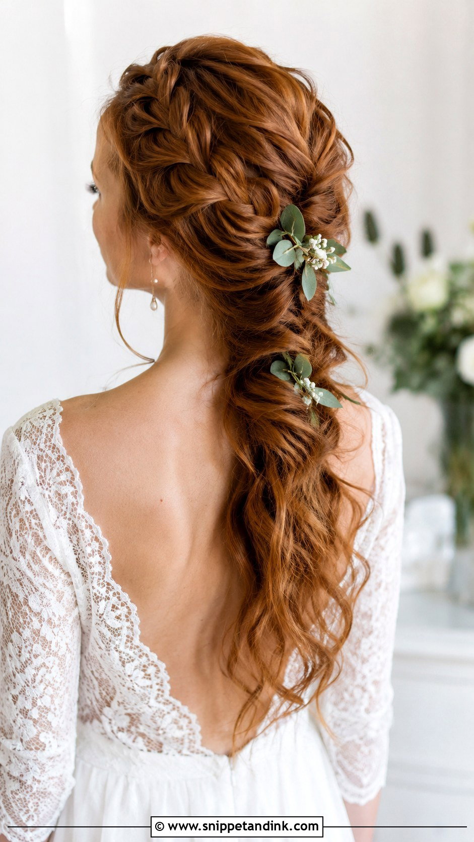 Braided Bridal Ponytail - Snippet and Ink - 25 Bridal Hair Ponytail Ideas