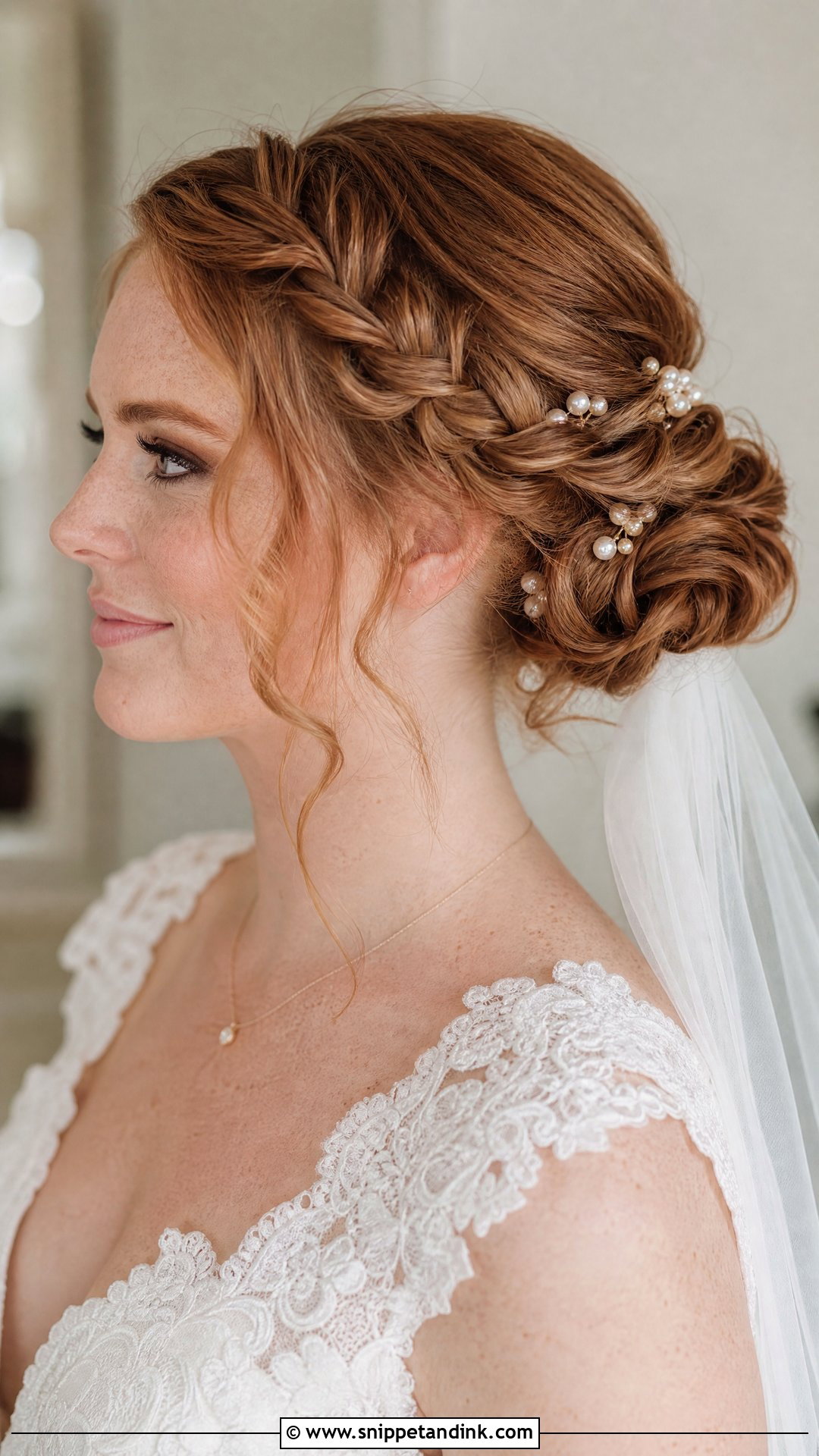 Braided Bridal Updo - Snippet and Ink - 15 Cute Bridal Hairstyles
