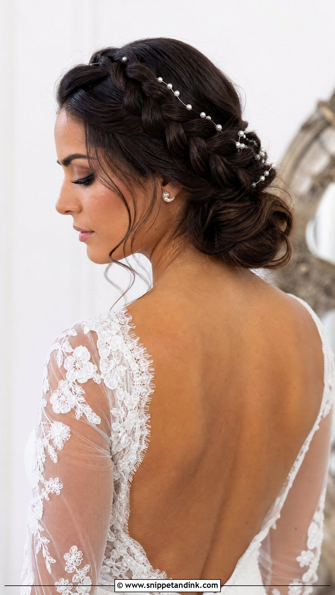 Braided Bridal Updo - Snippet and Ink - 15 Elegant Bridal Updo Hairstyles