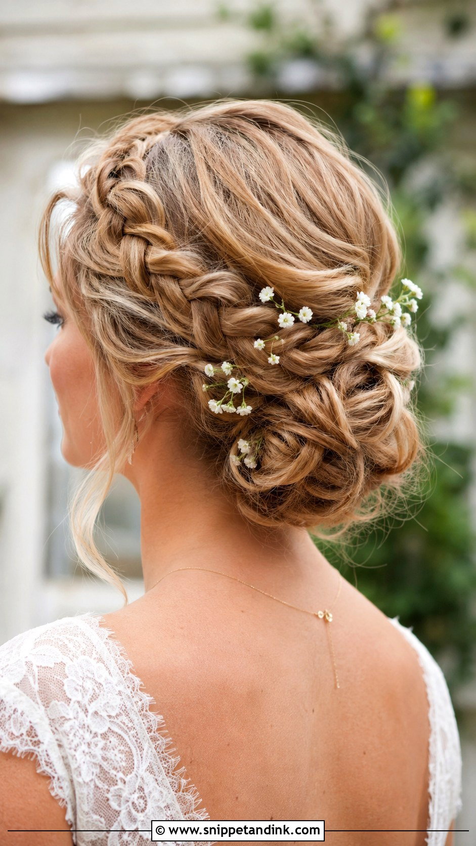 Braided Bridal Updo - Snippet and Ink - 15 Trendy Bridal Hairstyles