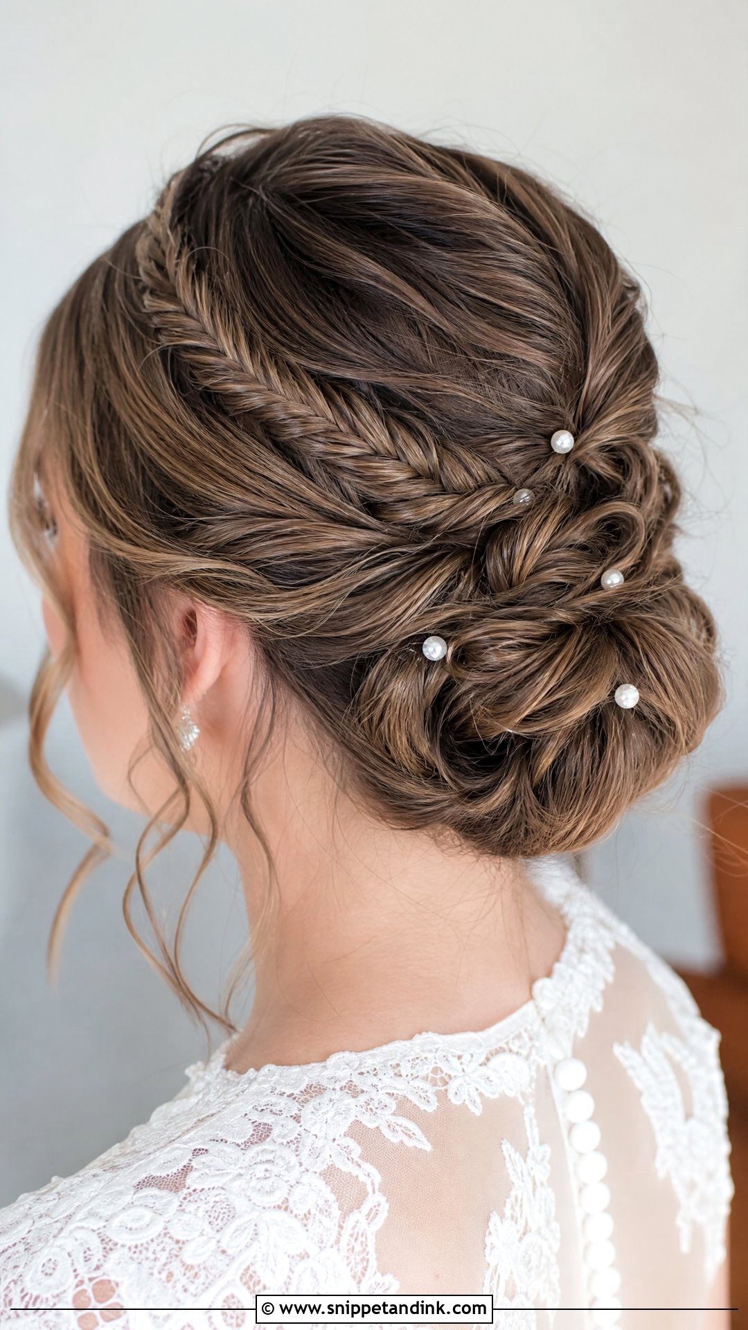 Braided Bridal Updo - Snippet and Ink - 20 Long Hair Bridal Hair Styles
