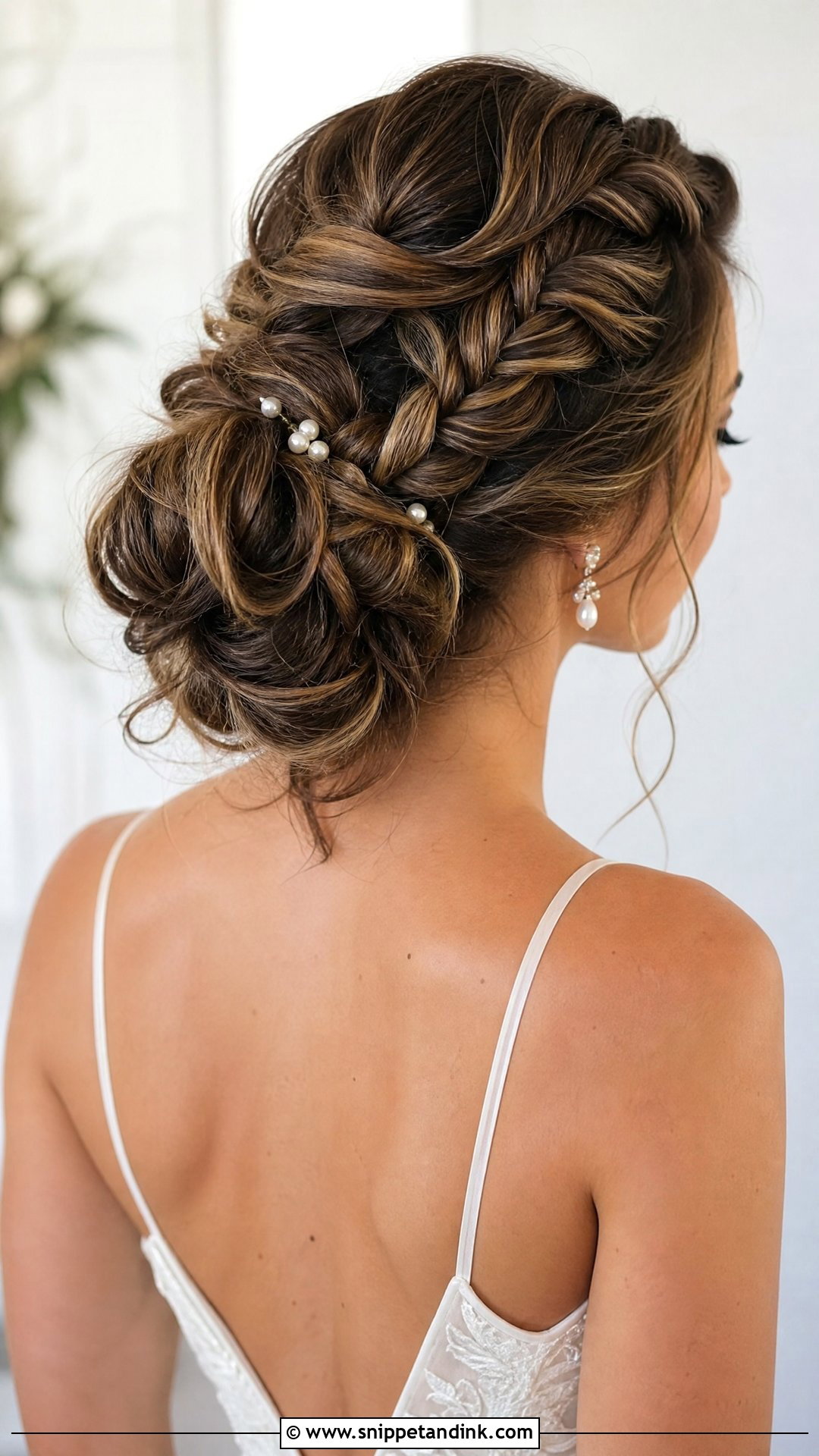 Braided Bridal Updo For Thick Long Hair - Snippet and Ink - 15 Bridal Updo for Thick Long Hair Ideas