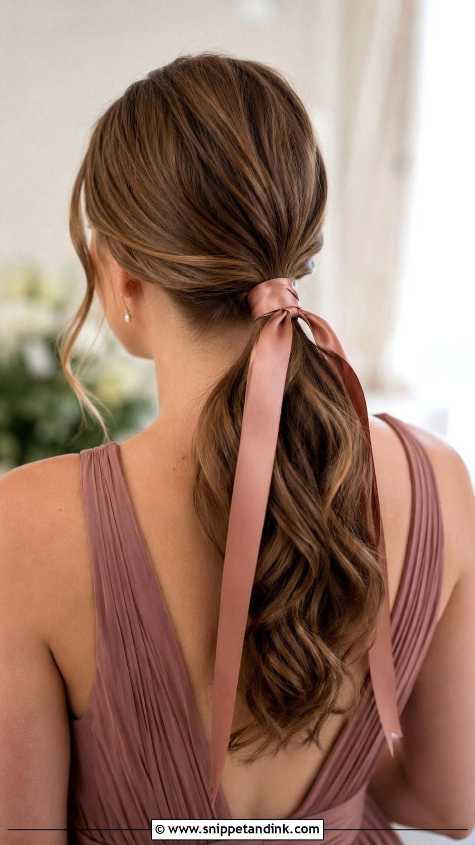 Braided Bridesmaid Ponytail - Snippet and Ink - 30 Bridesmaid Hair Ponytail Ideas