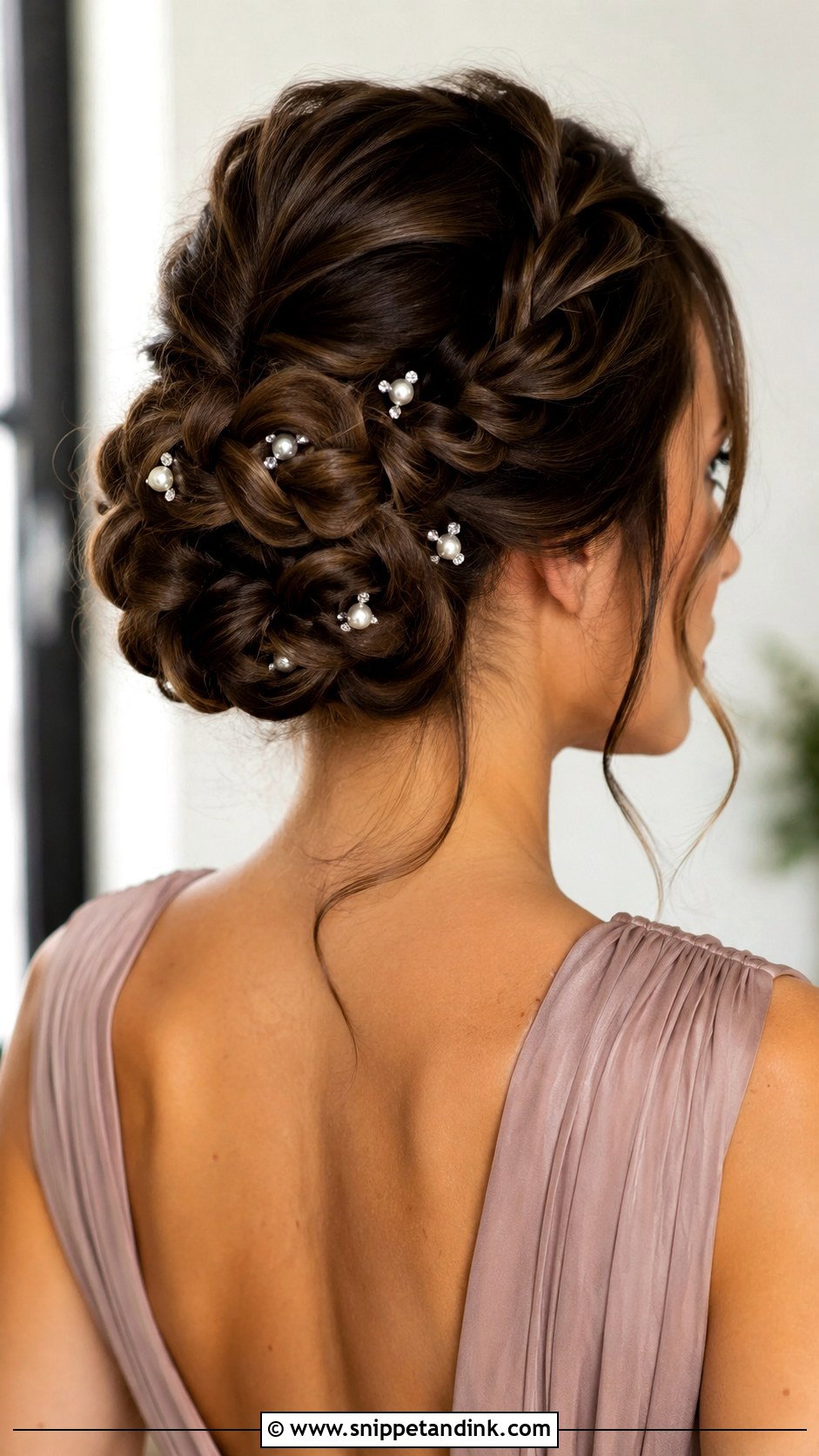 Braided Bun - Snippet and Ink - 25 Hair Styles for Wedding Party