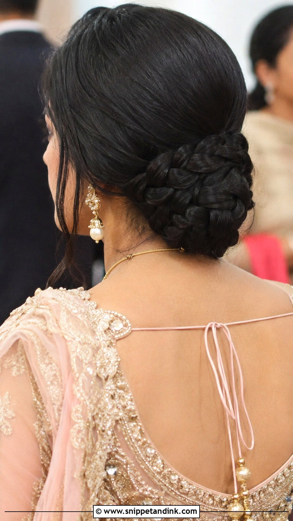 Braided Bun - Snippet and Ink - 30 Hairstyle for Wedding Guest Ideas