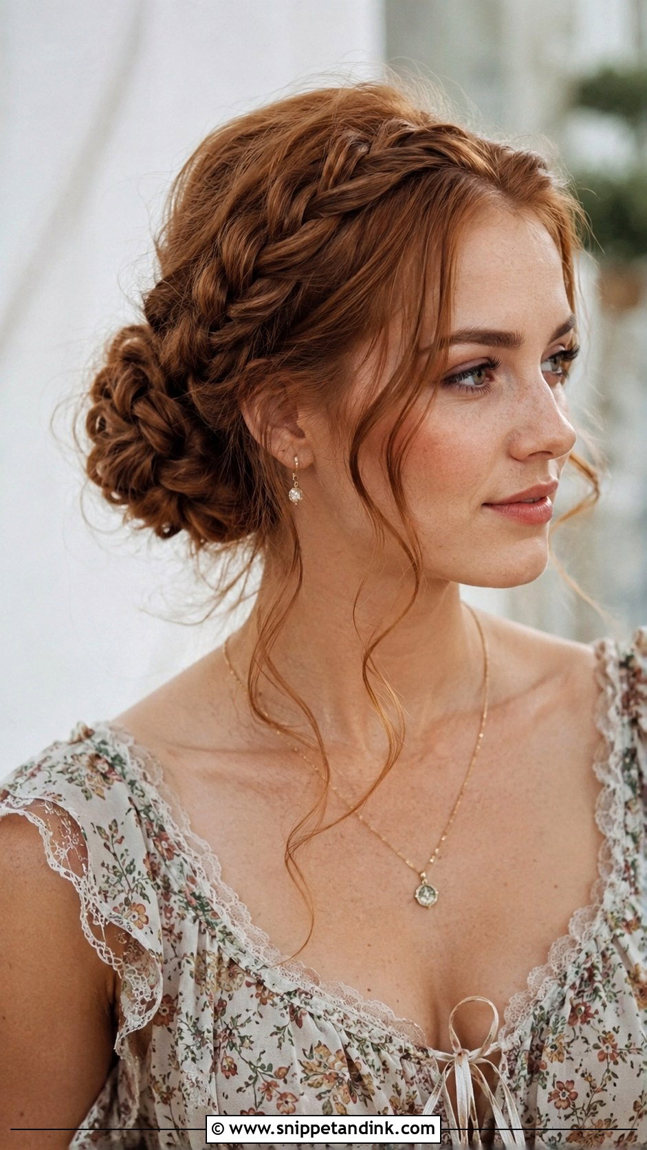 Braided Bun - Snippet and Ink - 20 Hairstyle for a Wedding Guest Ideas