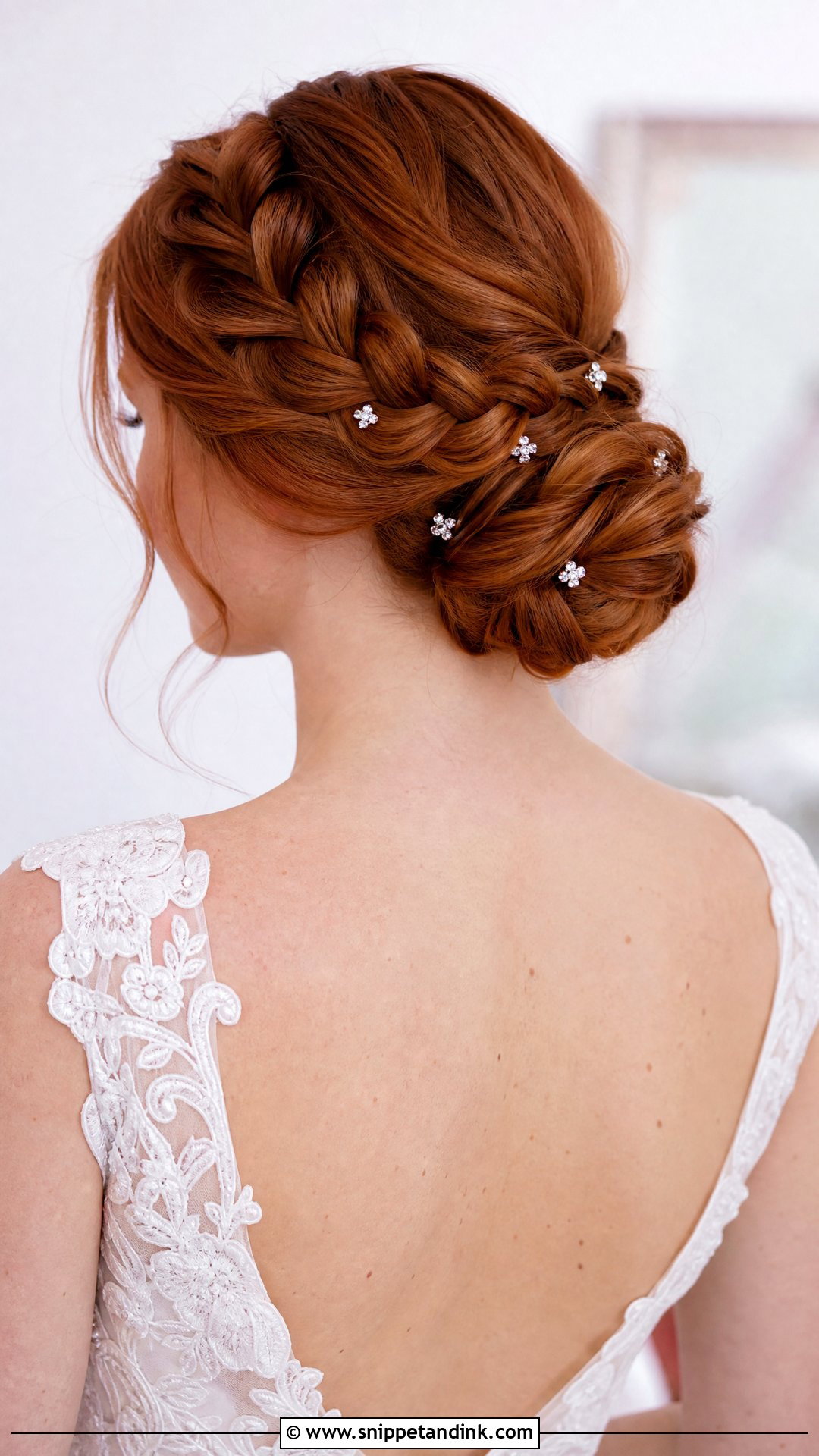 Braided Bun - Snippet and Ink - 20 Simple Bridal Bun Ideas