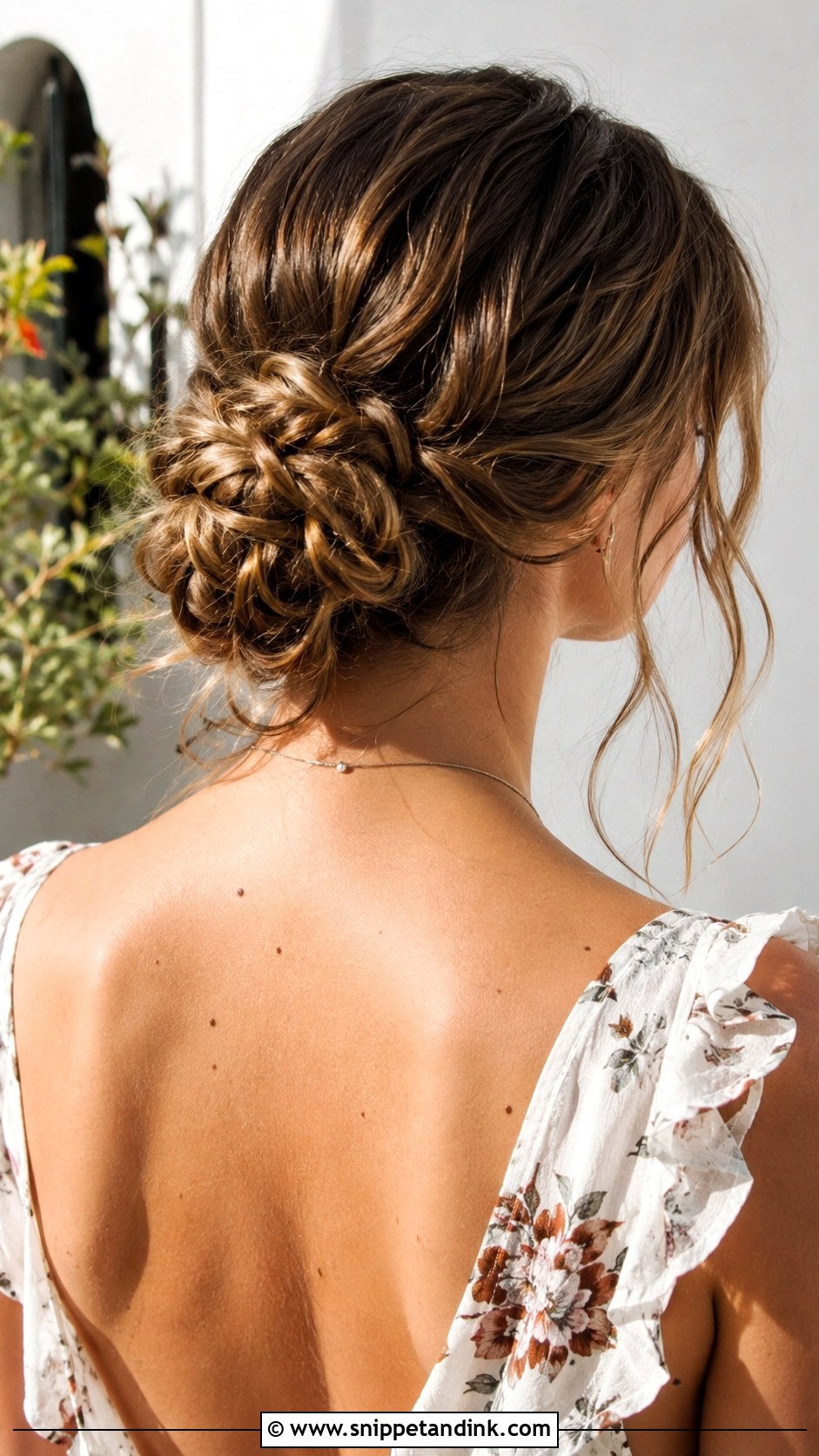 Braided Bun - Snippet and Ink - 25 Easy Wedding Guest Hair Ideas
