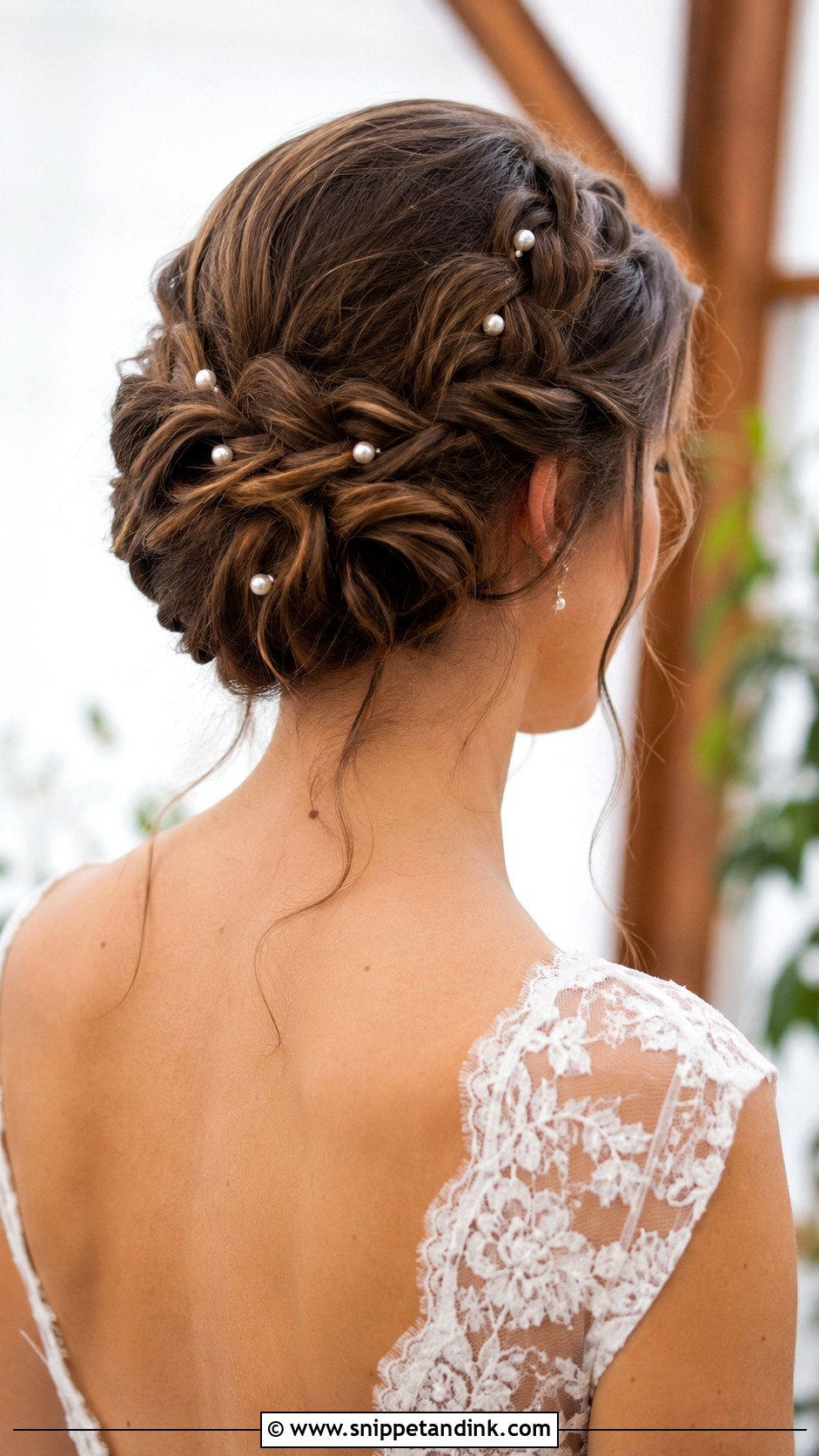 Braided Bun Combo - Snippet and Ink - 30 Wedding Hair Up Ideas
