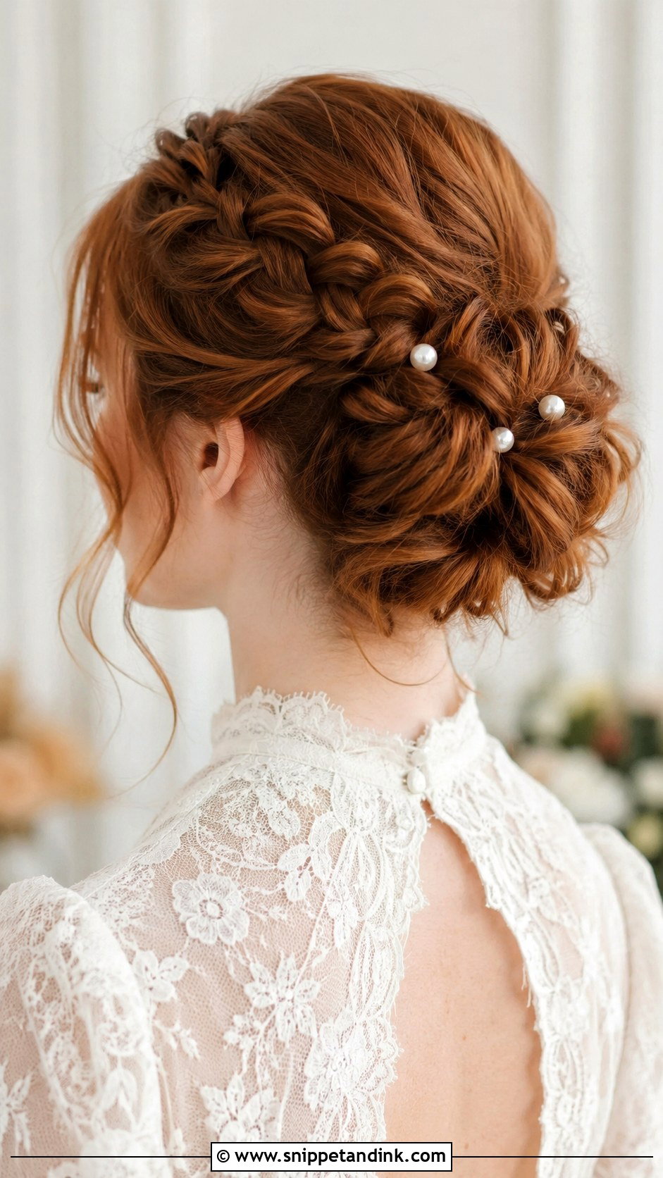 Braided Bun Updo - Snippet and Ink - 30 Wedding Guest Updo Hairstyles