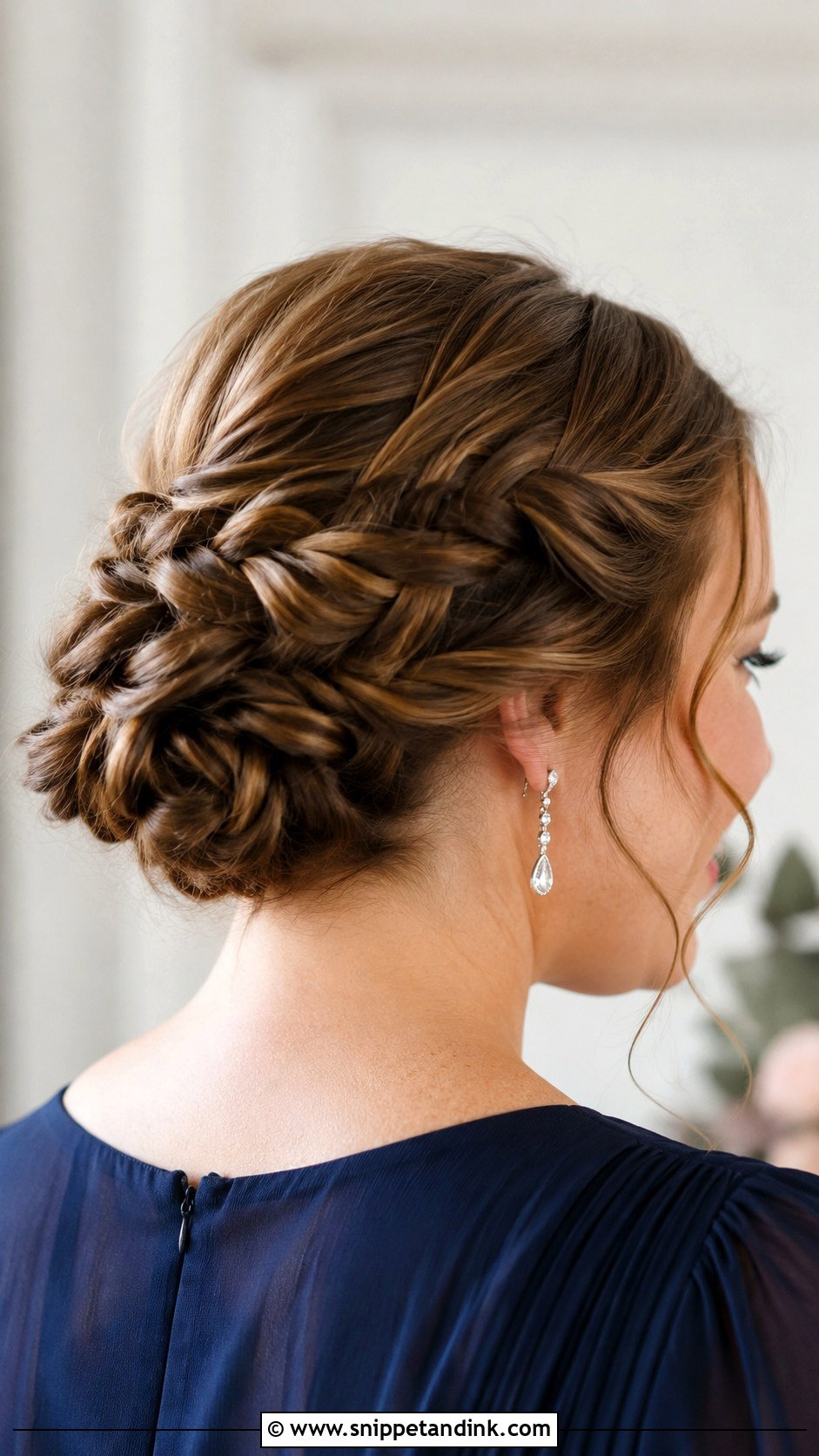 Braided Bun Wedding Guest Updo - Snippet and Ink - 15 Wedding Guest Up Dos Hairstyles