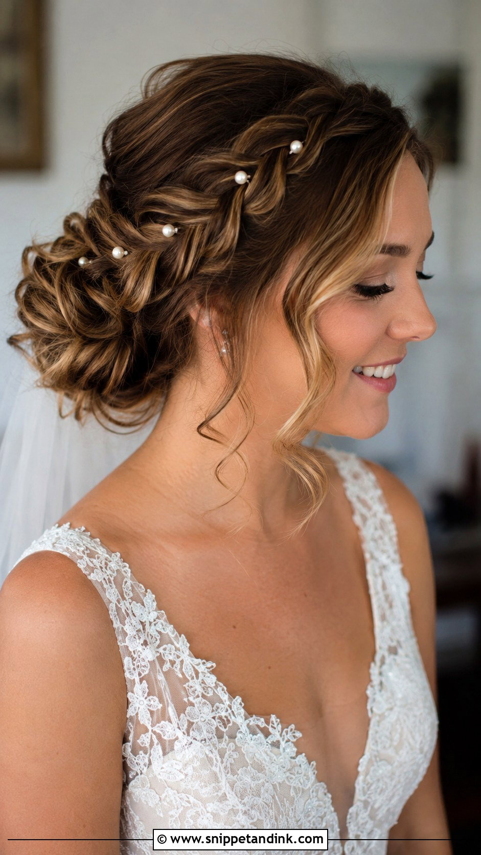 Braided Bun Wedding Hair - Snippet and Ink - 15 Simple Bun Wedding Hair Ideas