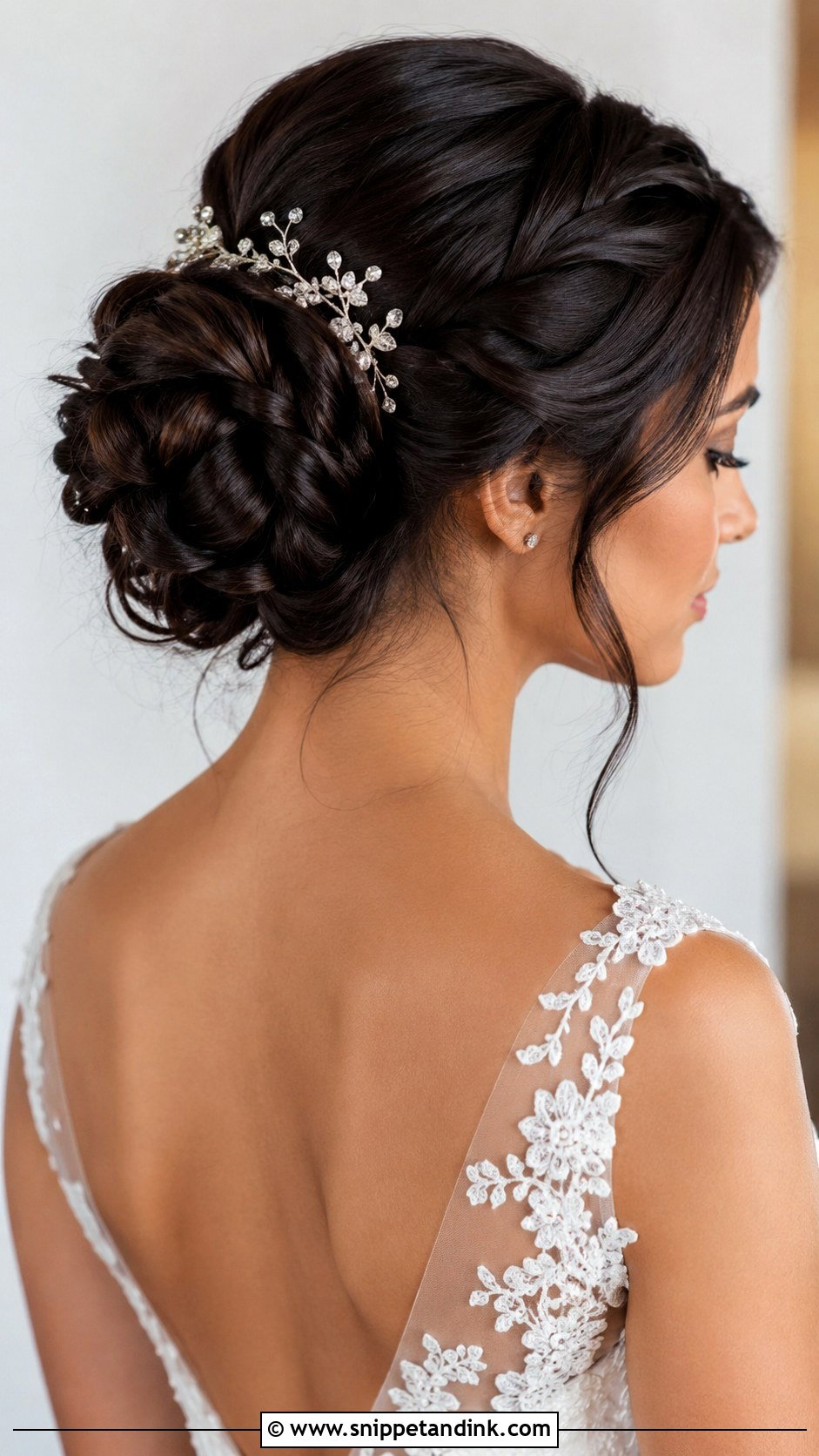 Braided Bun Wedding Hair - Snippet and Ink - 20 Braided Hair for Wedding Ideas