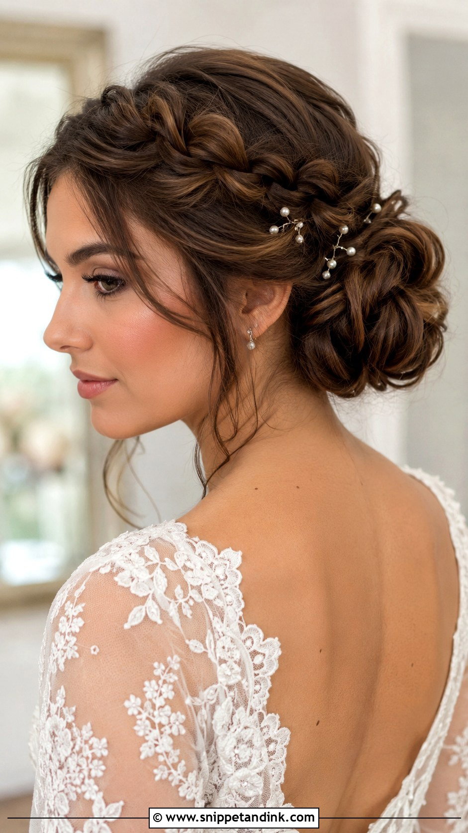 Braided Bun Wedding Hair - Snippet and Ink - 15 Hair Buns for Wedding