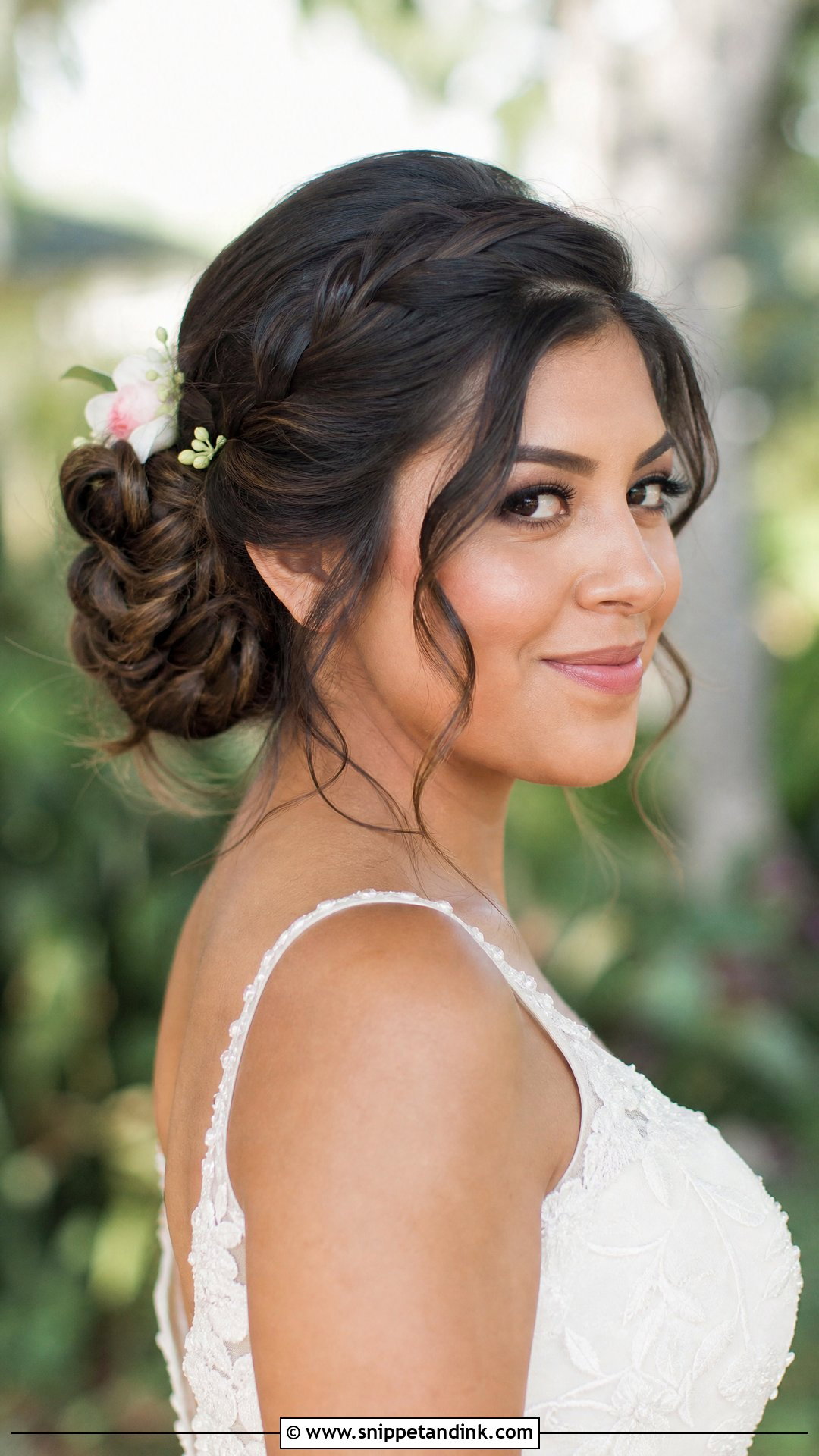 Braided Bun Wedding Hairstyle - Snippet and Ink - 30 Easy Wedding Hairstyles Do It Yourself