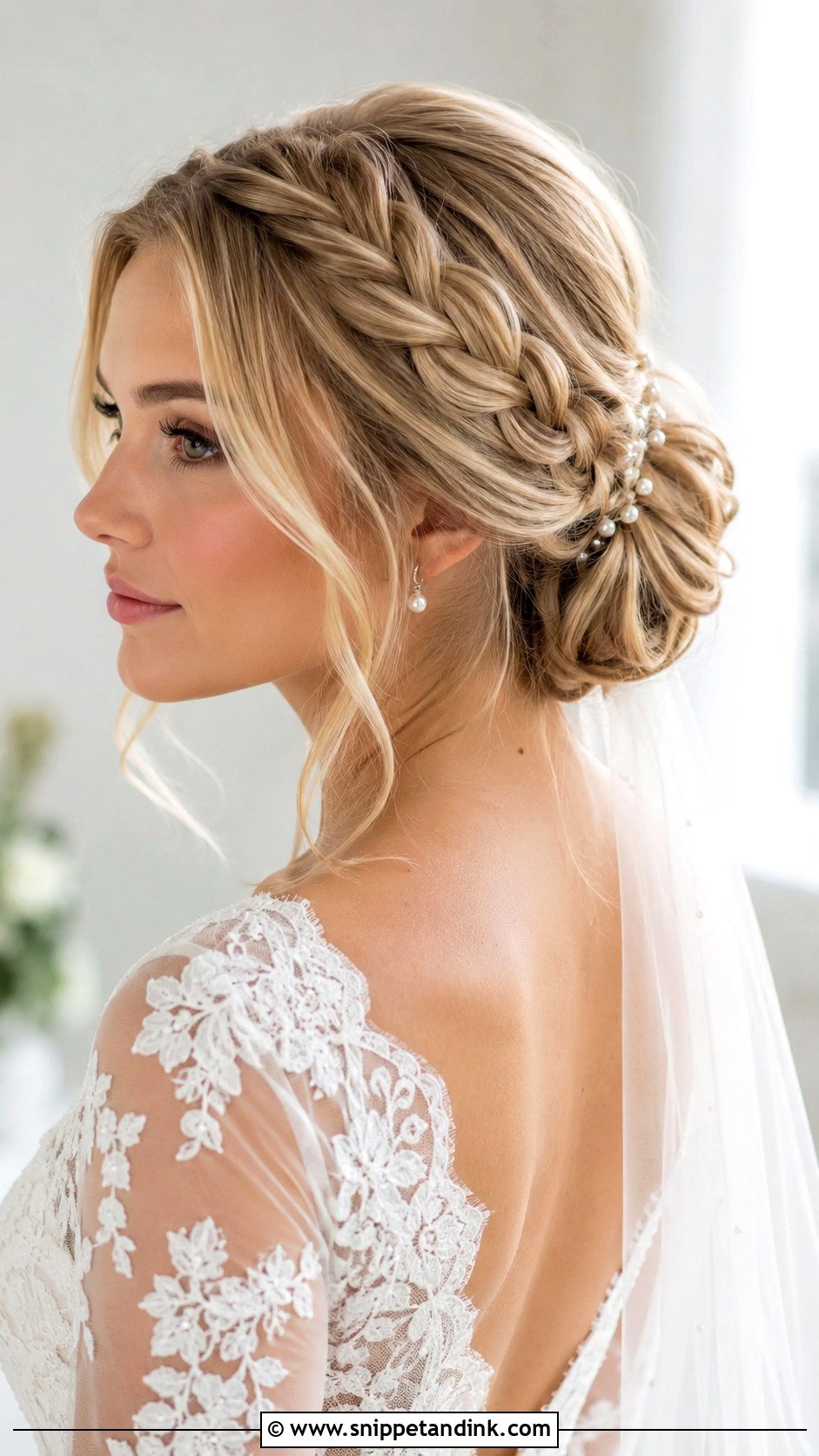 Braided Bun Wedding Hairstyle - Snippet and Ink - 15 Ideas for Hairstyles for Wedding