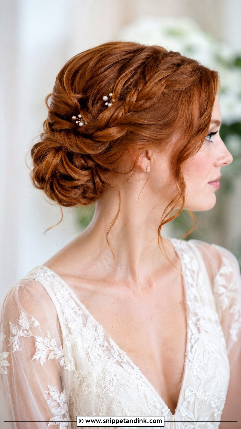 Braided Bun Wedding Updo - Snippet and Ink - 15 Simple Wedding Hair Updo Ideas