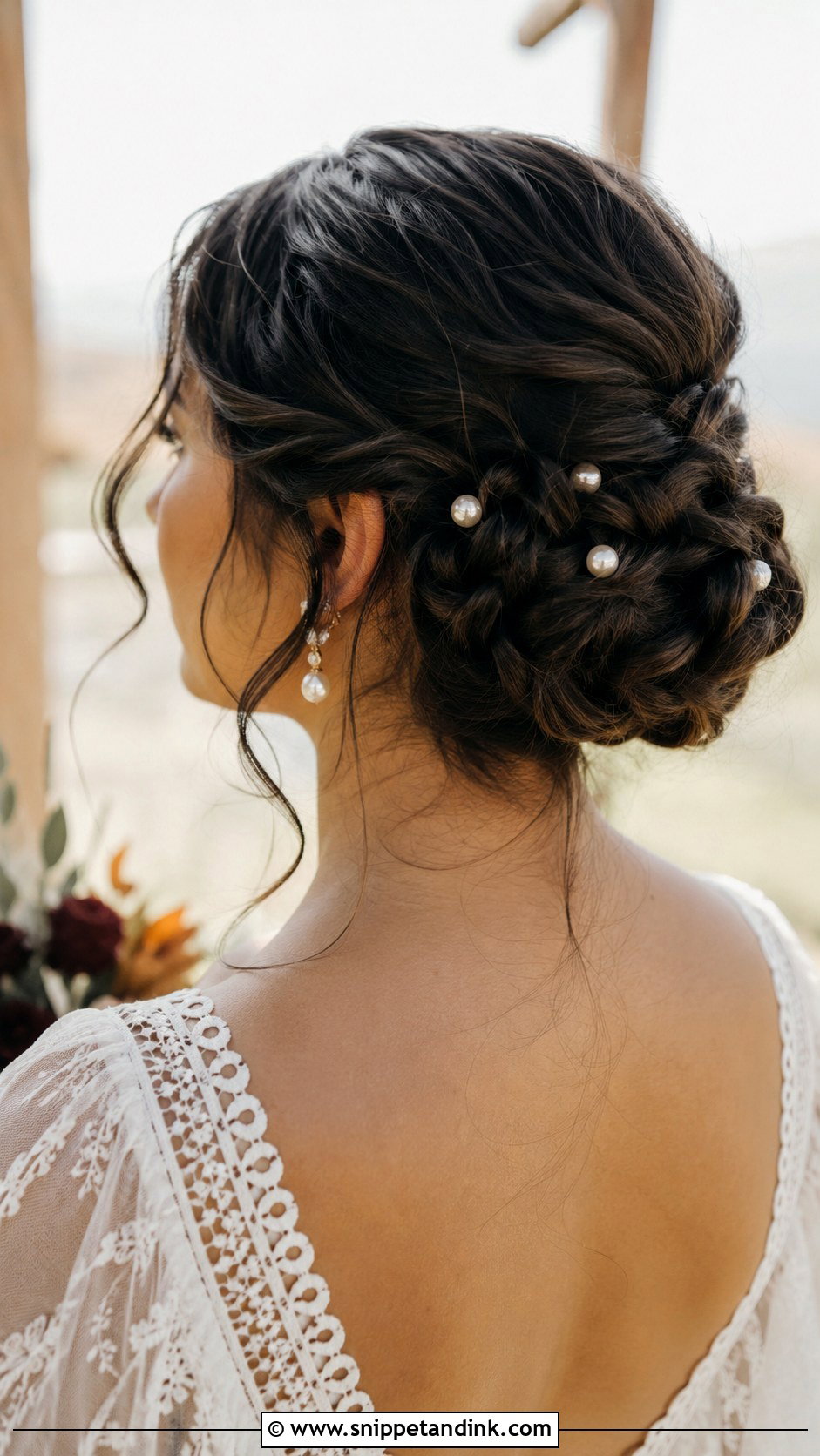 Braided Bun Wedding Updo - Snippet and Ink - 20 Up Do Wedding Hairstyles