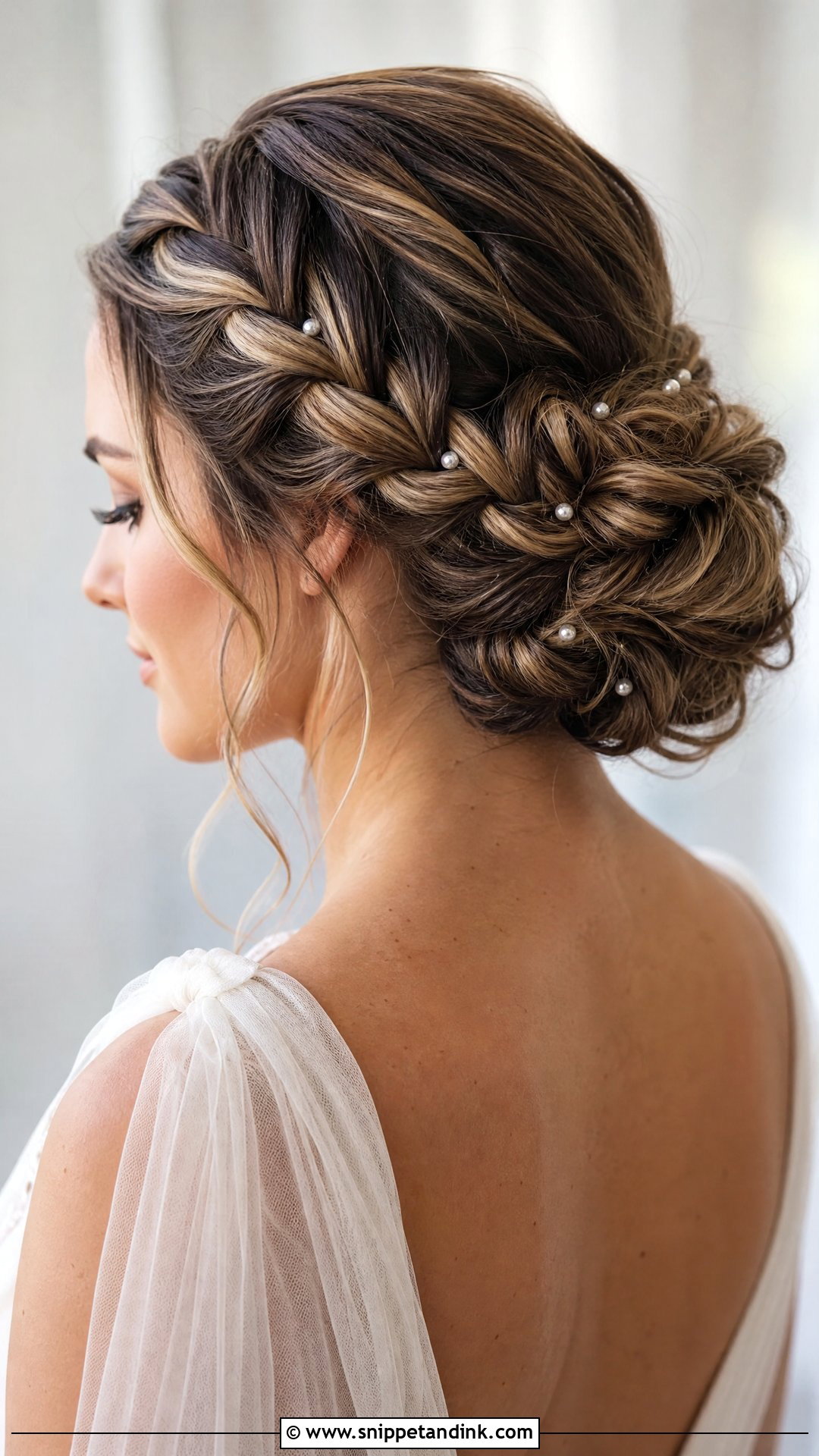 Braided Bun Wedding Updo - Snippet and Ink - 15 Easy Wedding Updo Ideas