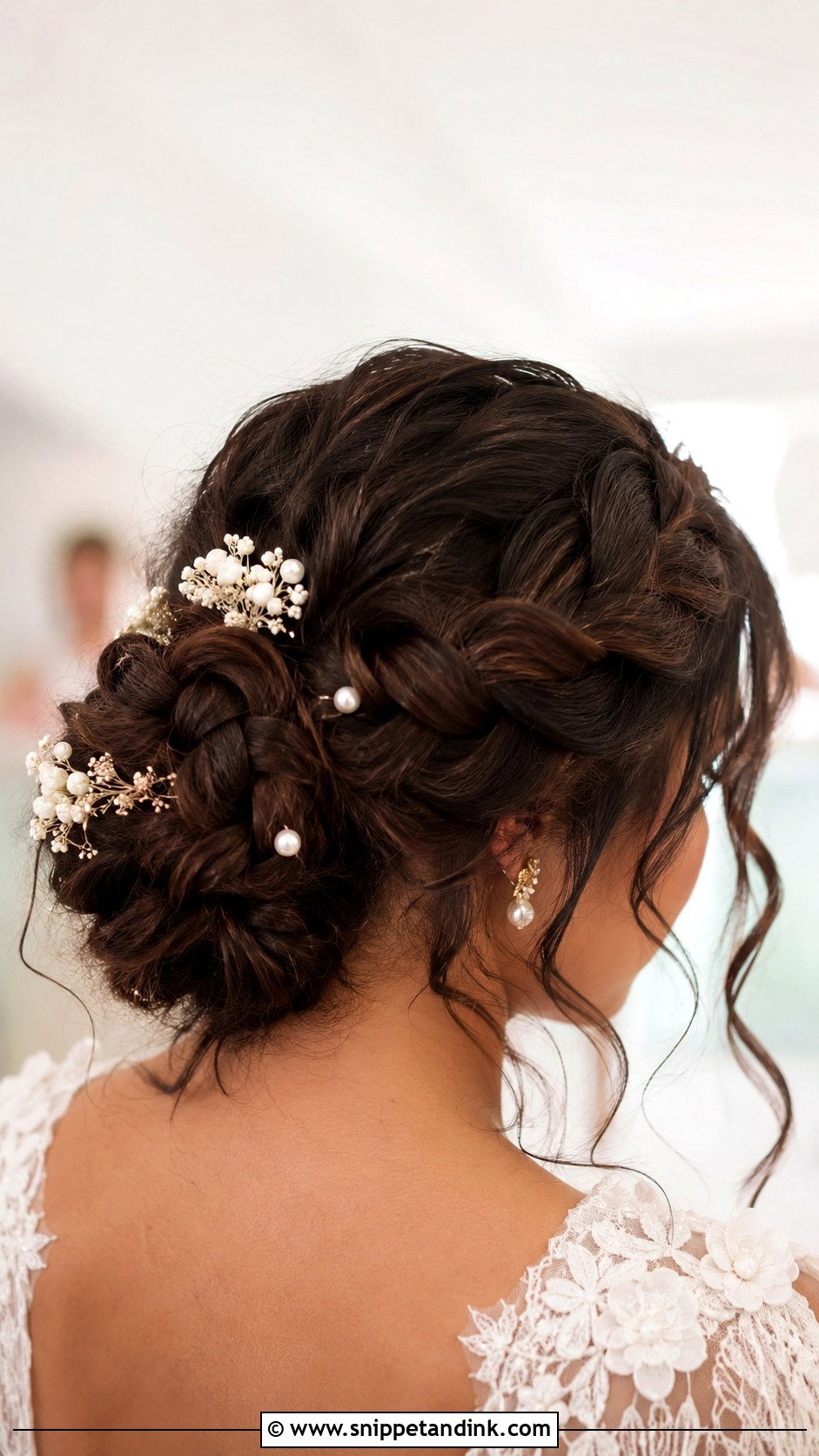 Braided Bun With Twists - Snippet and Ink - 25 Bridal Hair Up Ideas