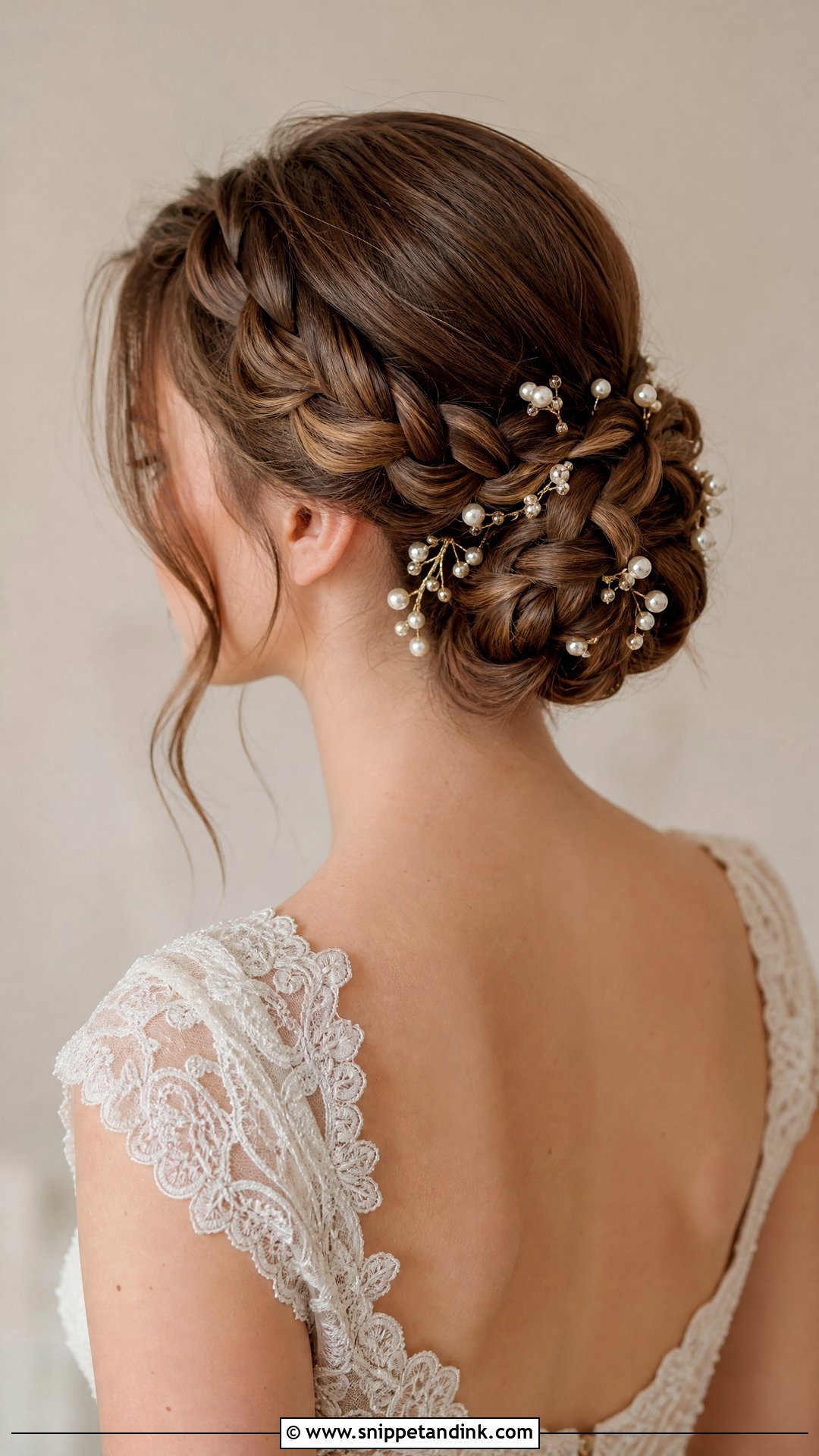 Braided Bun for Bride - Snippet and Ink - 20 Braid Hairstyles for Bride