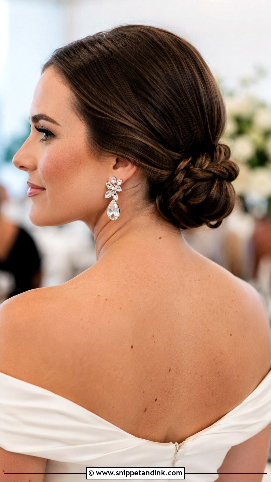 Braided Bun for Wedding - Snippet and Ink - 25 Braid Hairstyles for Wedding
