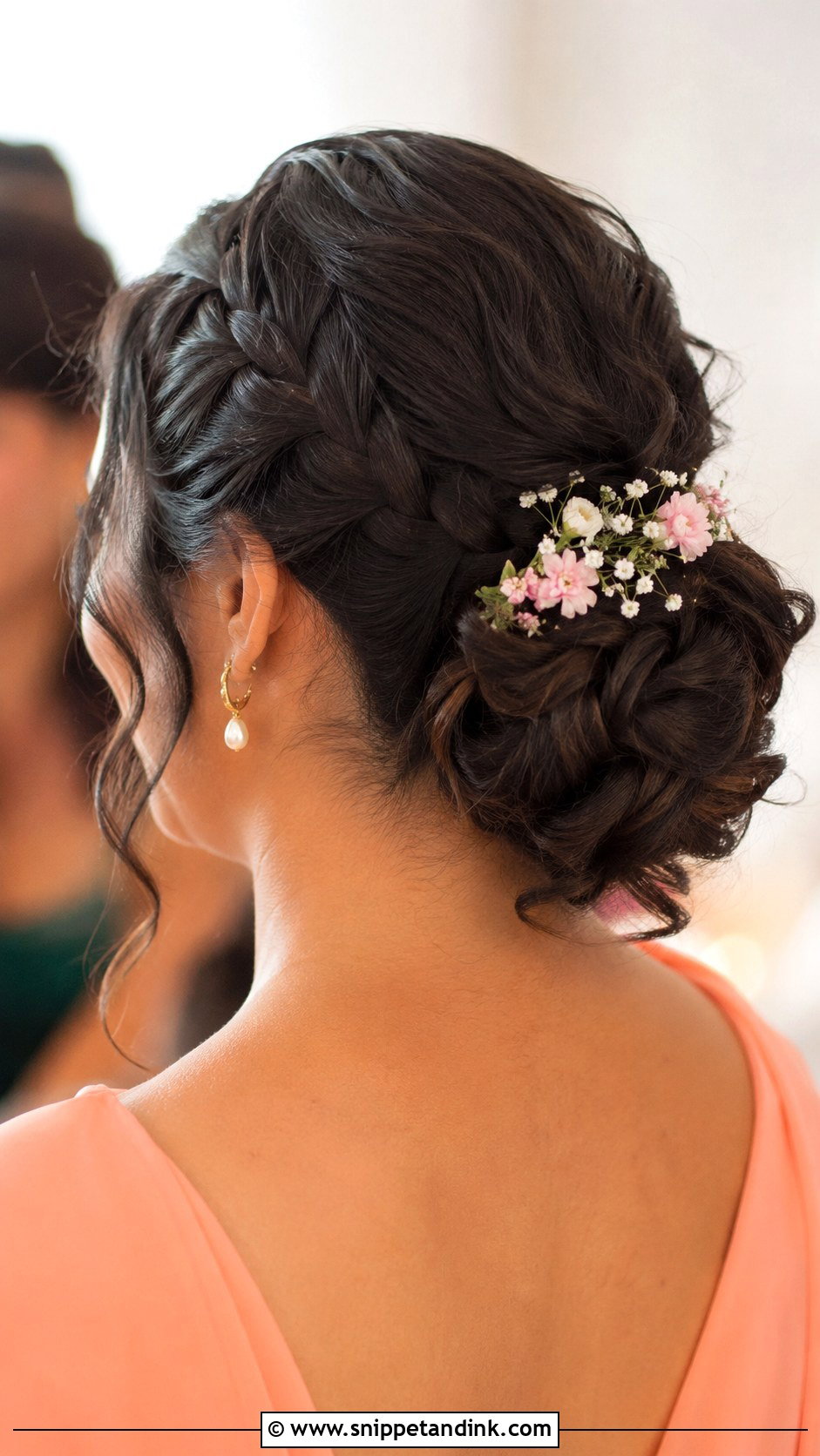 Braided Bun for Wedding Guest - Snippet and Ink - 30 Hairdos for Wedding Guest