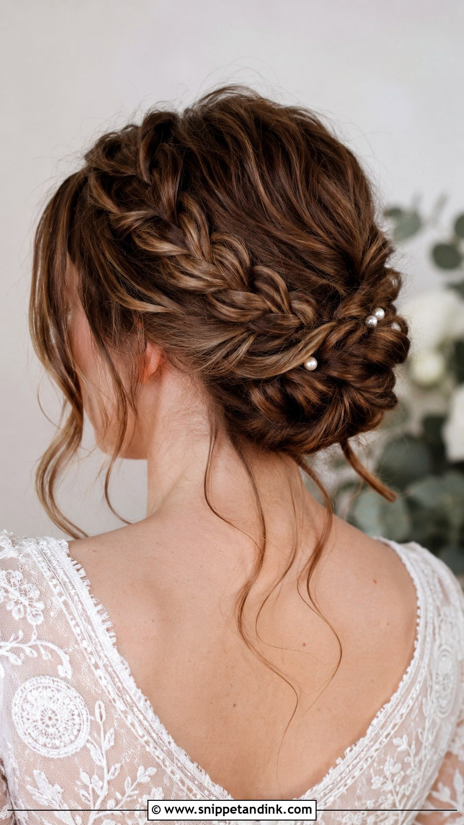 Braided Bun for a Wedding - Snippet and Ink - 20 Hairstyle for a Wedding Ideas