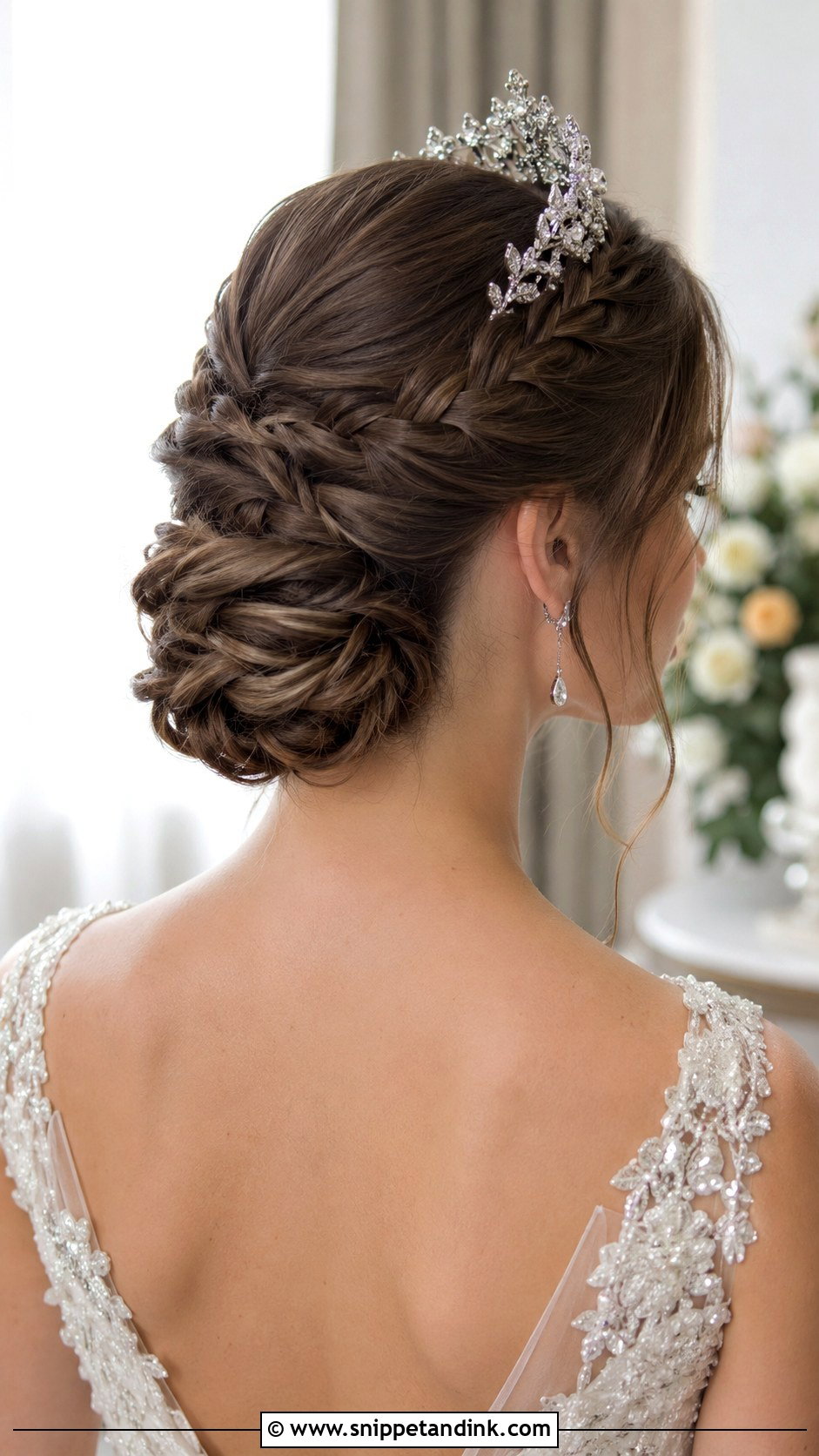 Braided Chignon - Snippet and Ink - 20 Braid Hairstyle for Weddings Ideas