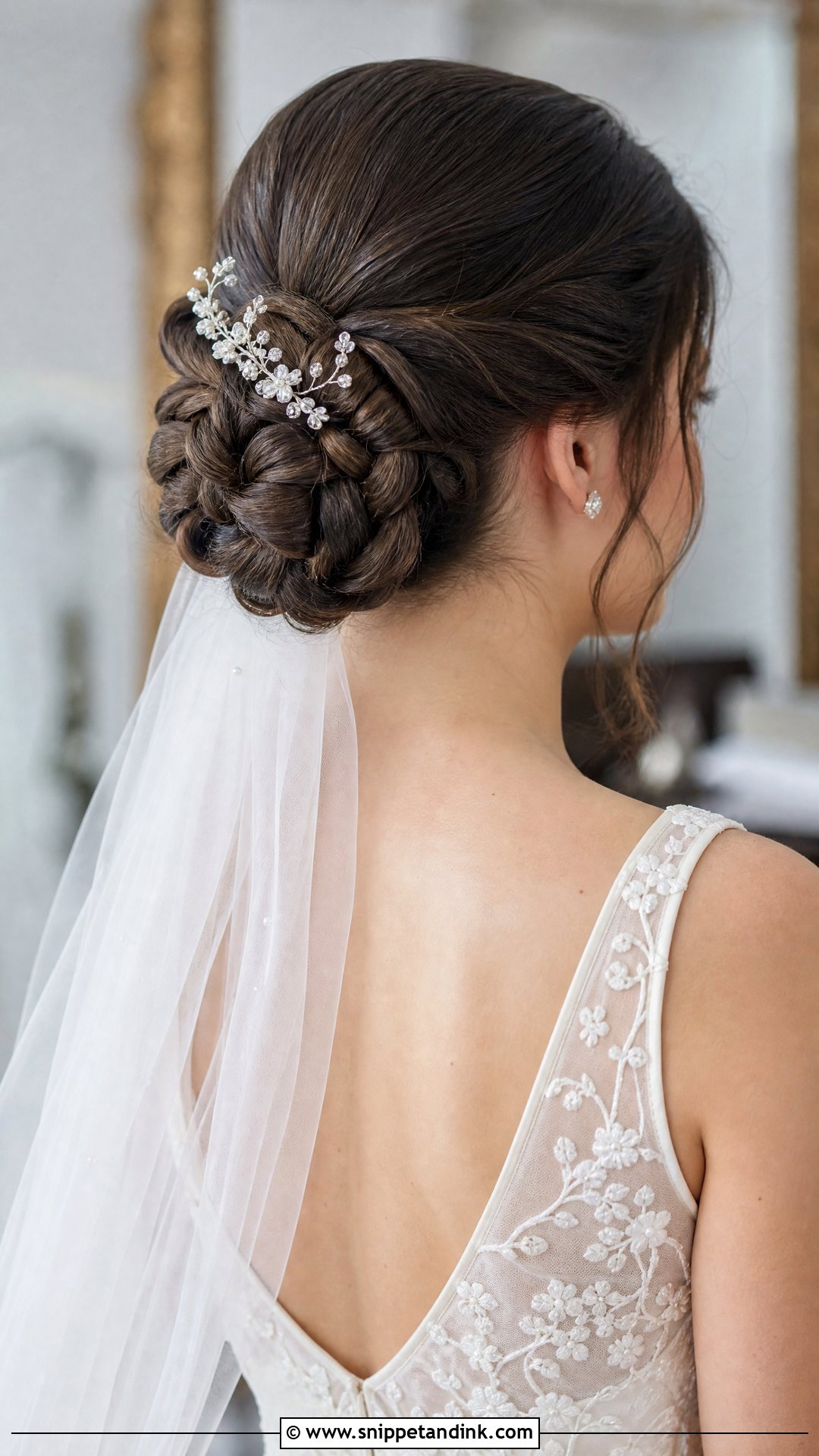 Braided Chignon - Snippet and Ink - 30 Bridal Braids